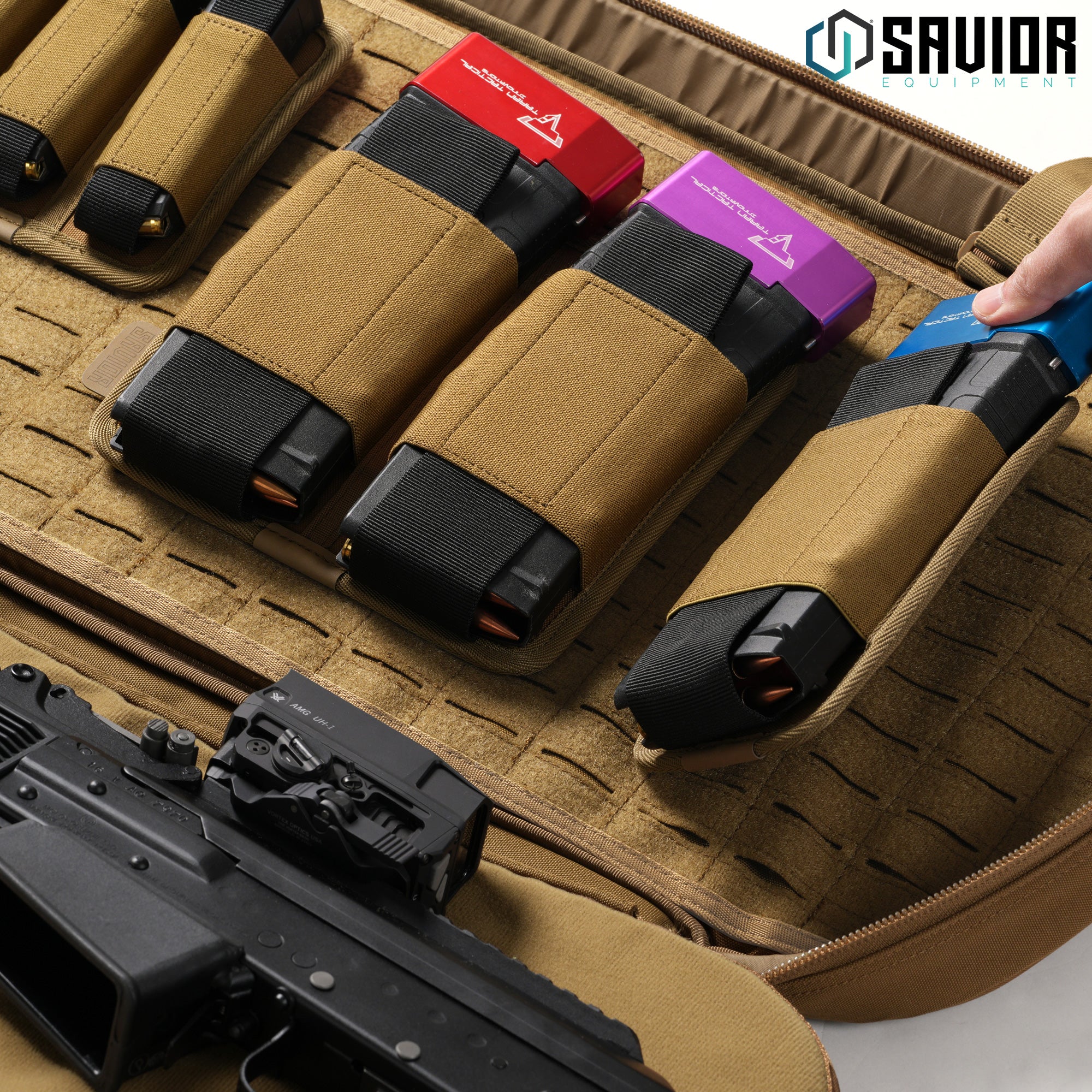 AR-10/.308 Mag Holder w/ Hook Backing - 1/2 Slot - Image 6
