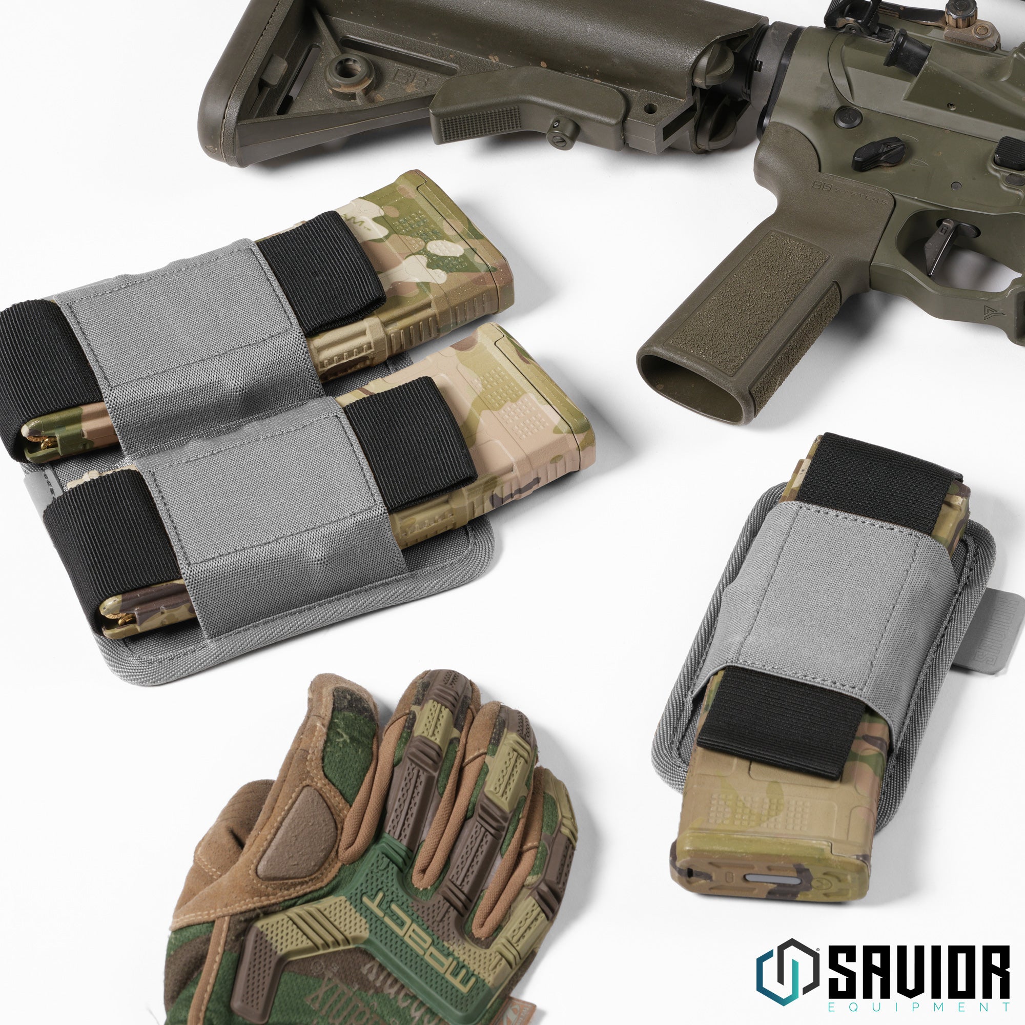 AR-15/AK-47 Mag Holder w/ Hook Backing - 1/2/3 Slot - Image 6