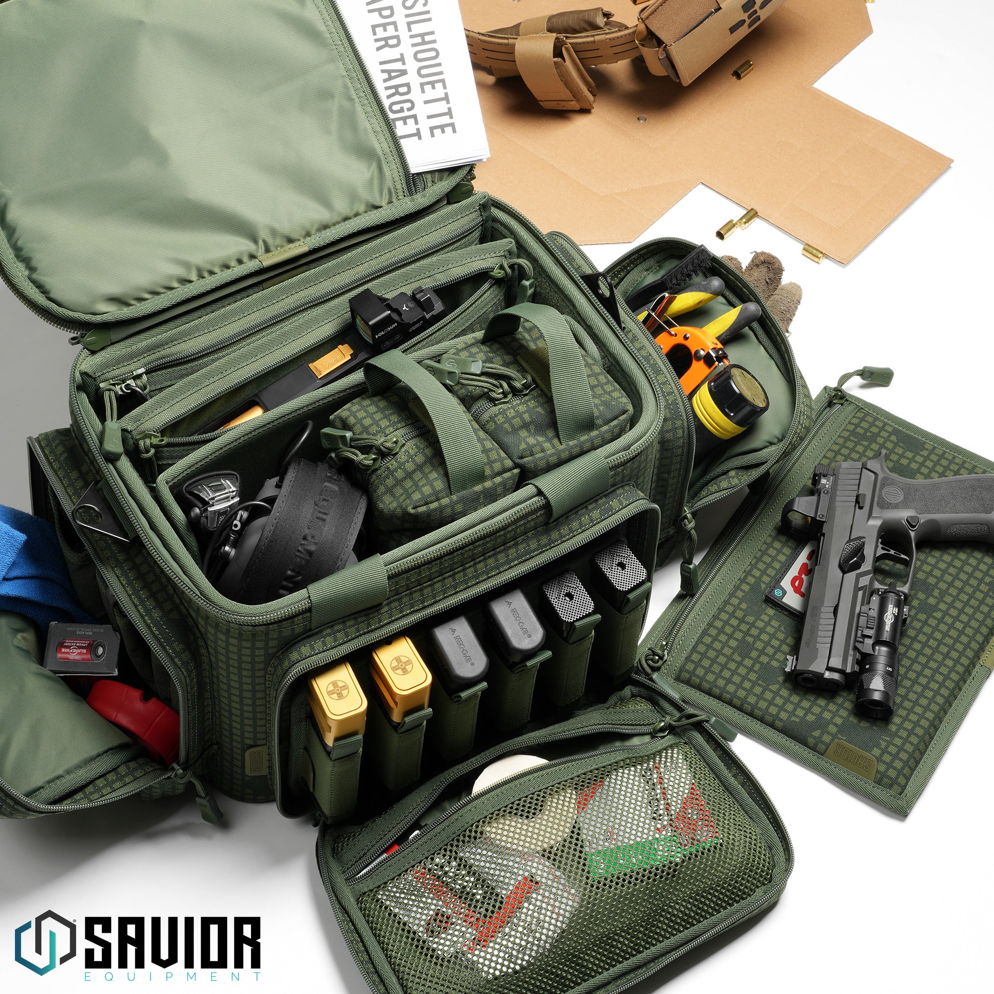 Camo Specialist - Range Bag w/ 3 Pistol Sleeves - Image 4