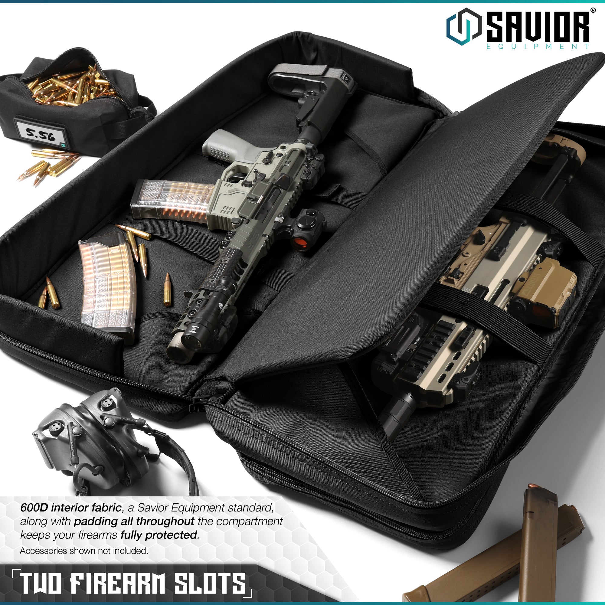 American Classic Shorty Double Rifle Bag - 24"/28"/32" - Image 3
