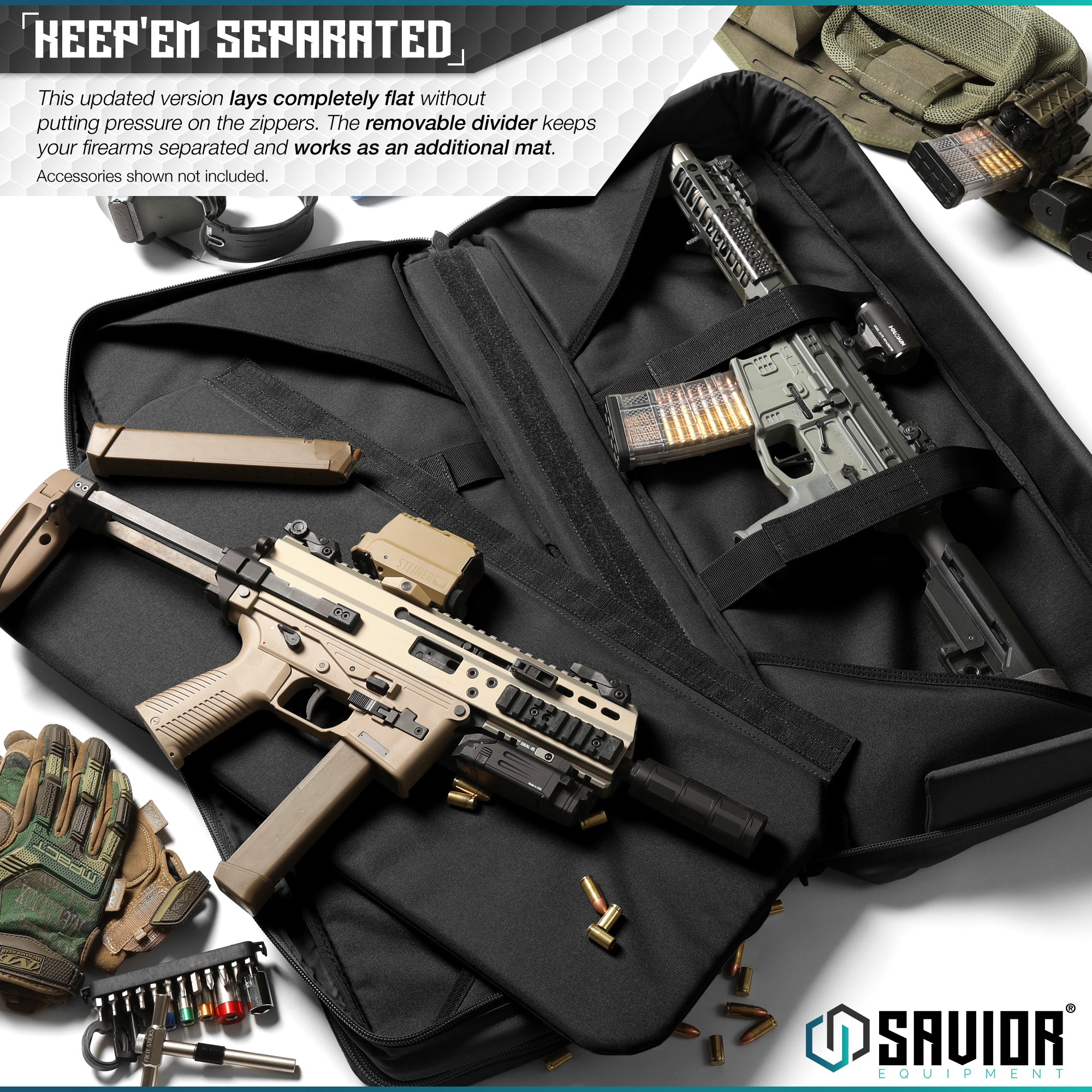 American Classic Shorty Double Rifle Bag - 24"/28"/32" - Image 4