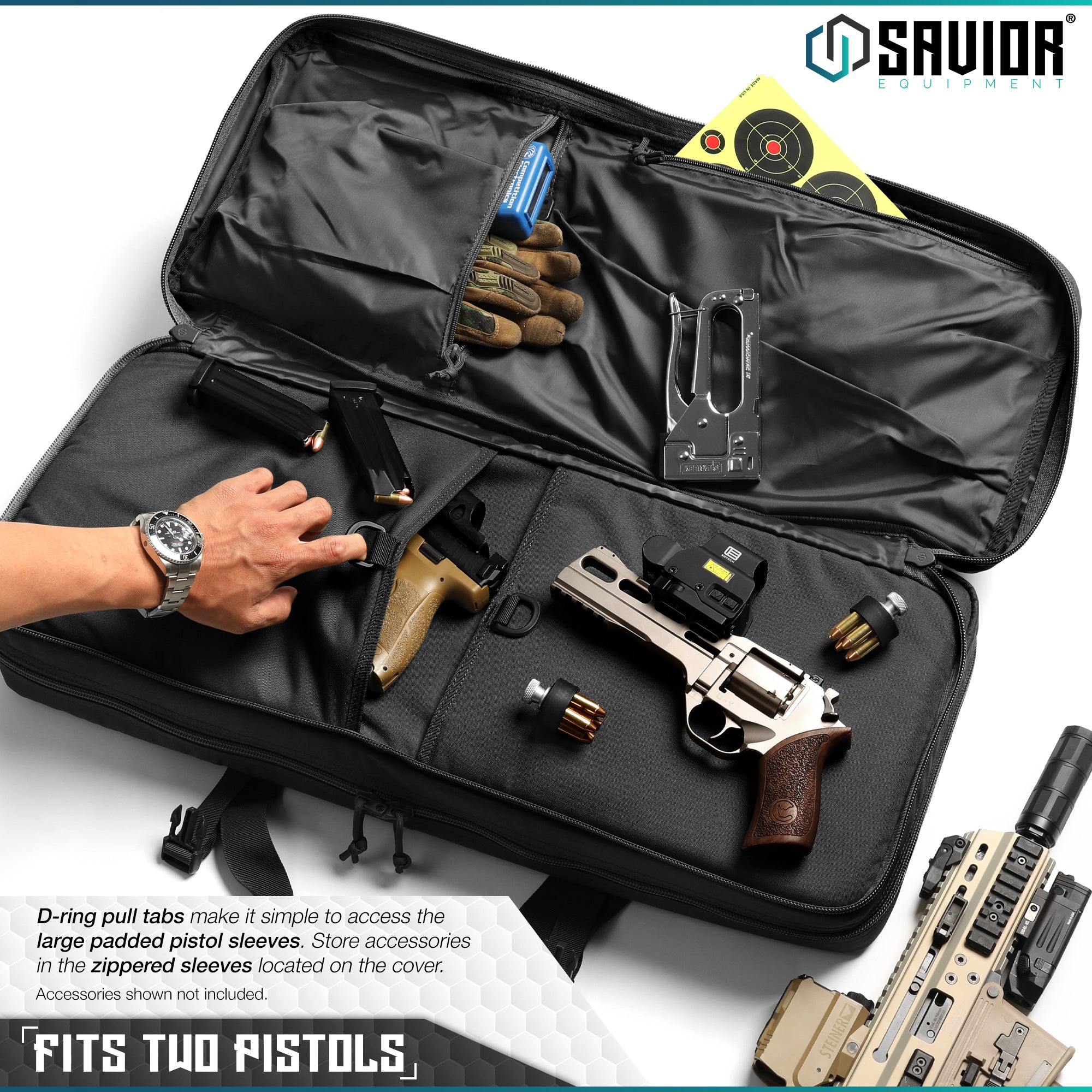 American Classic Shorty Double Rifle Bag - 24"/28"/32" - Image 5