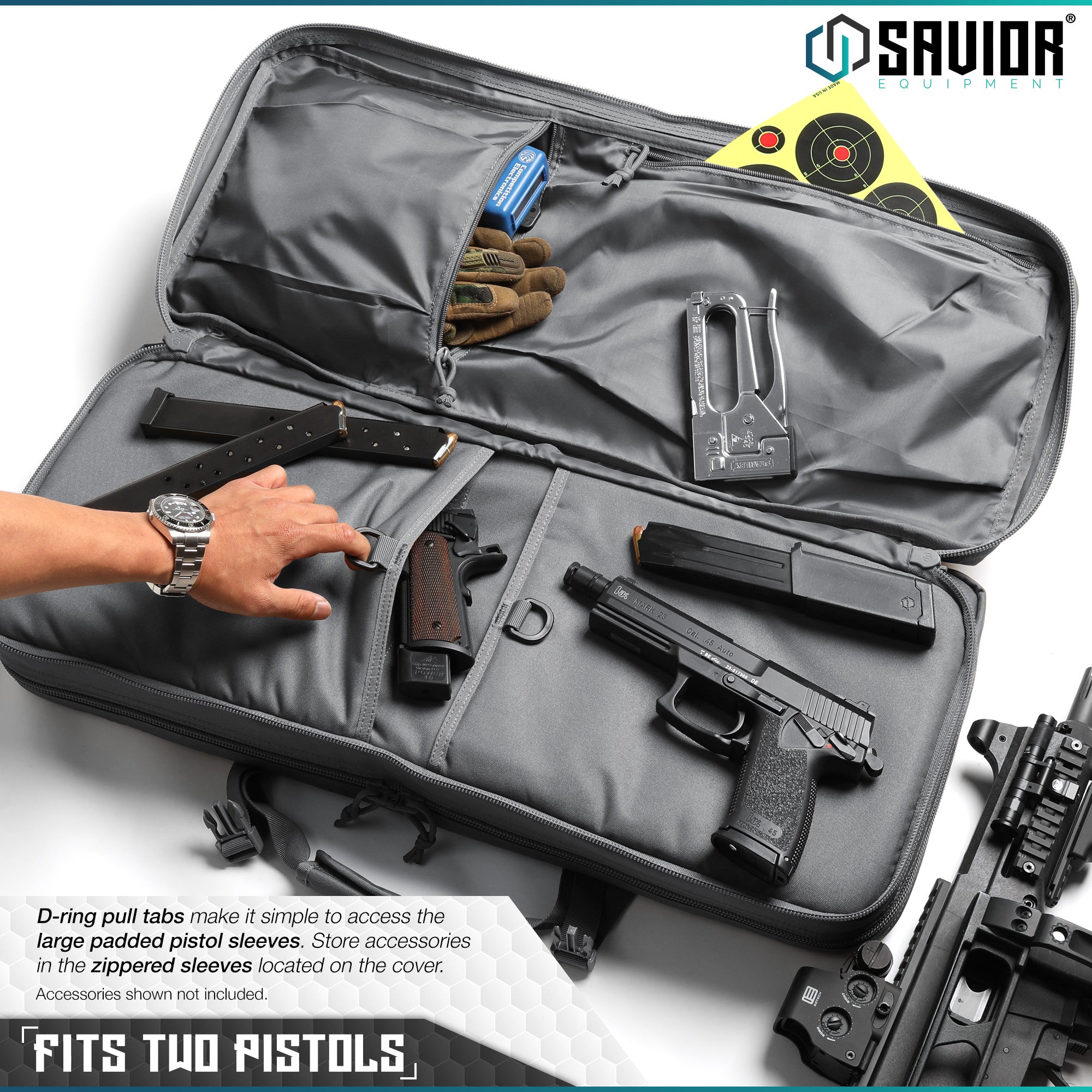 American Classic Shorty Double Rifle Bag - 24"/28"/32" - Image 11