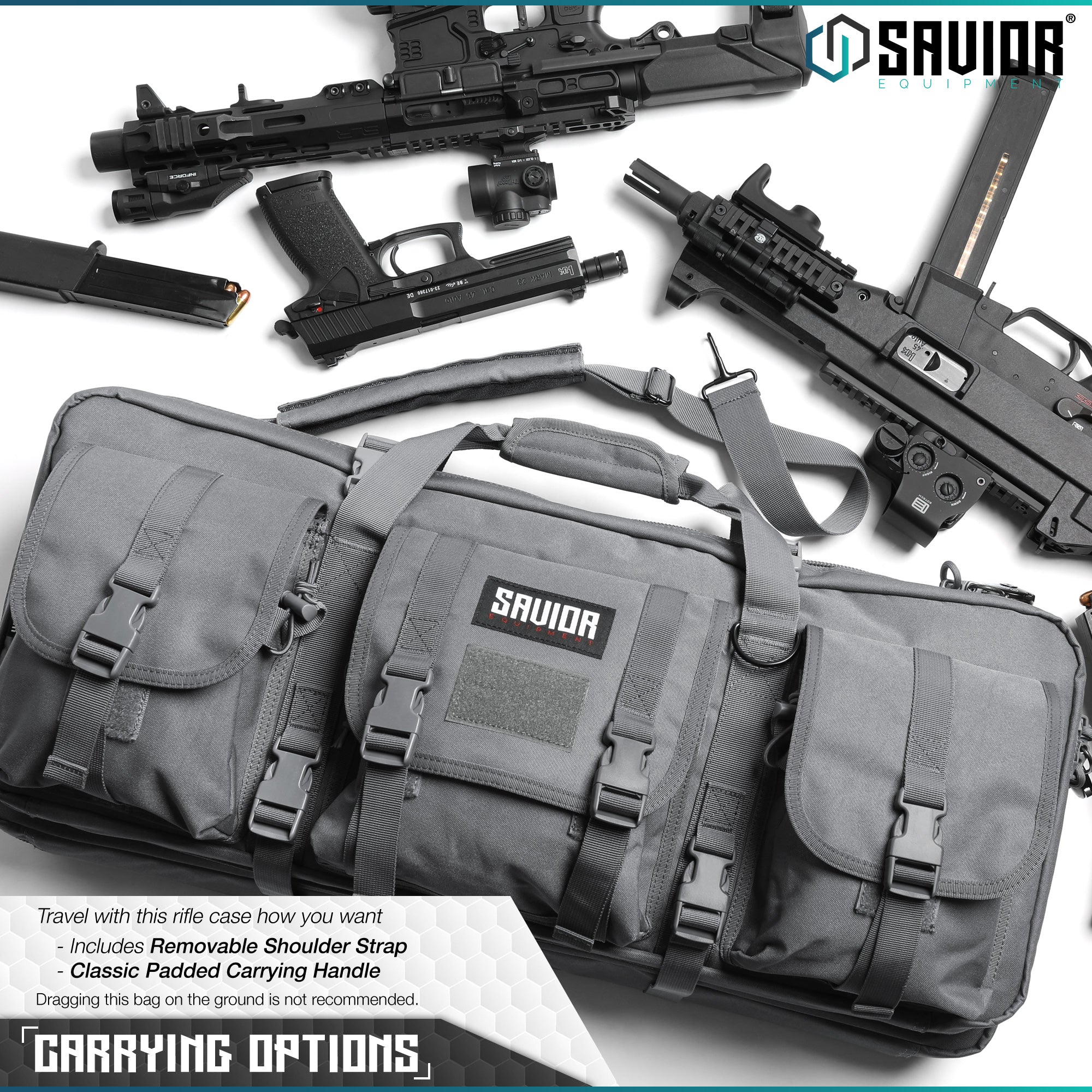 American Classic Shorty Double Rifle Bag - 24"/28"/32" - Image 13