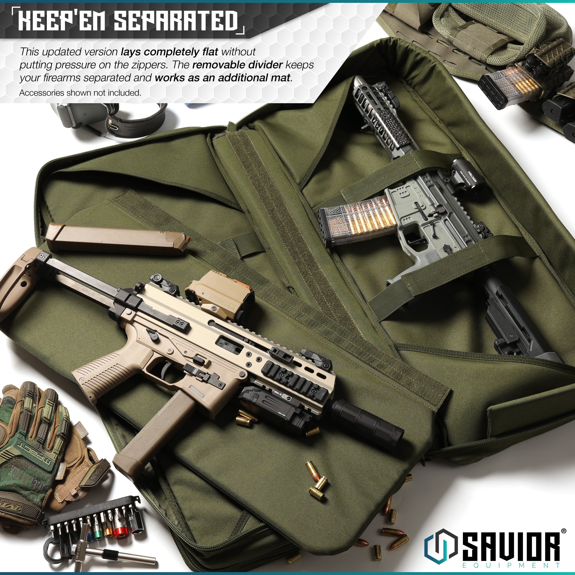 American Classic Shorty Double Rifle Bag - 24"/28"/32" - Image 15