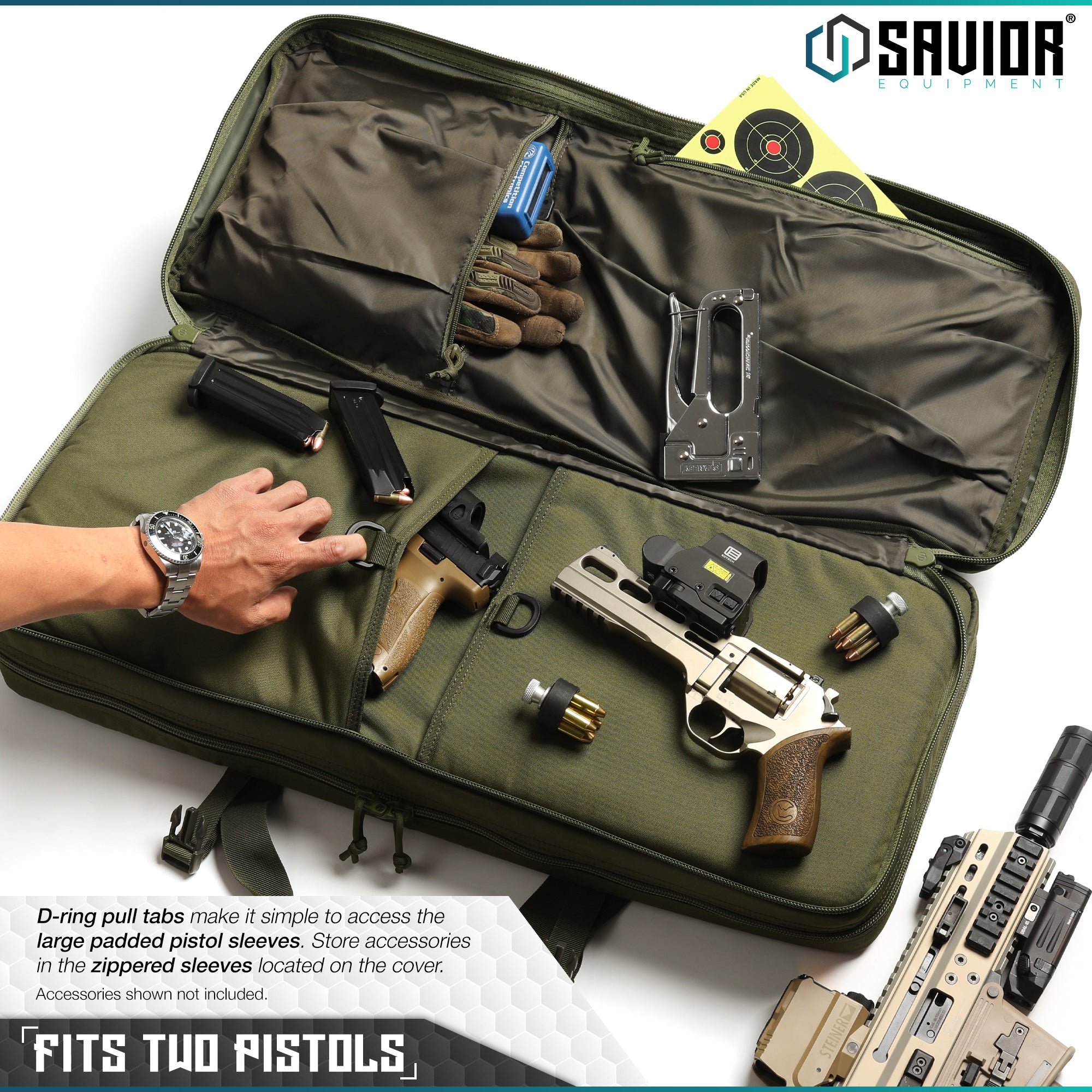 American Classic Shorty Double Rifle Bag - 24"/28"/32" - Image 16