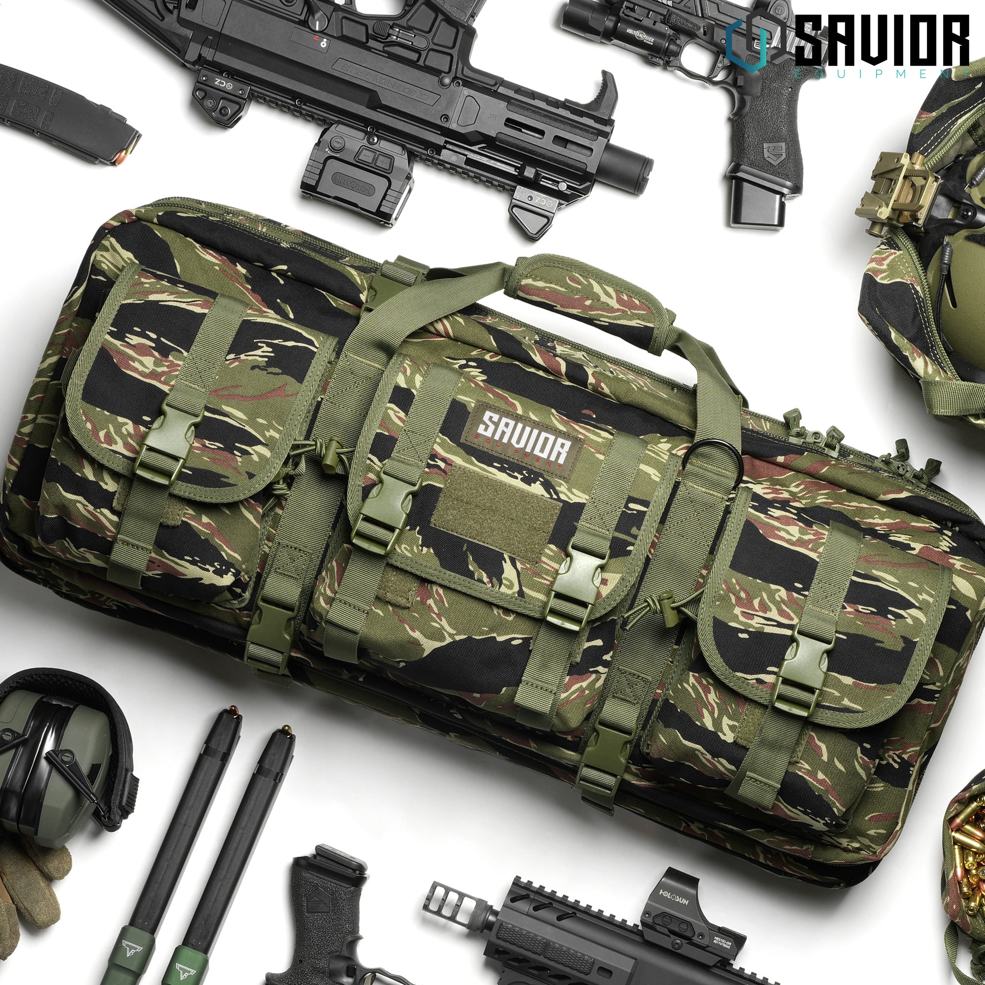 Camo American Classic Shorty Double Rifle Bag - 24"/28"/32" - Image 5