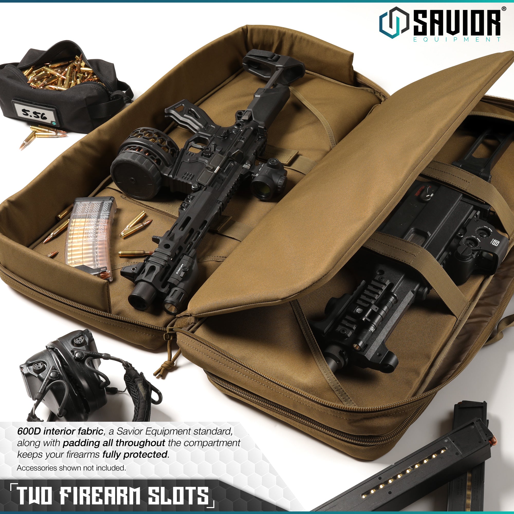 American Classic Shorty Double Rifle Bag - 24"/28"/32" - Image 20
