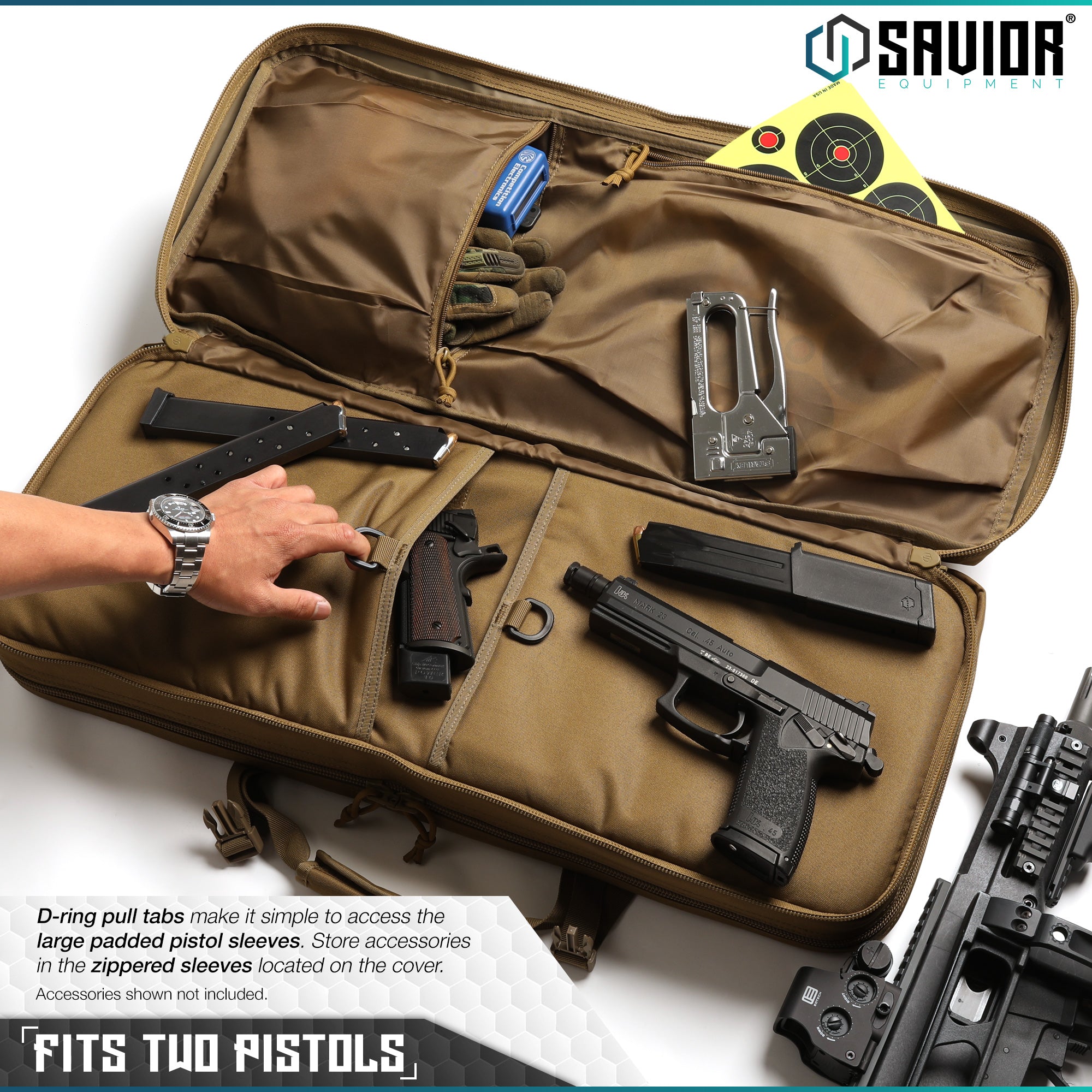 American Classic Shorty Double Rifle Bag - 24"/28"/32" - Image 22