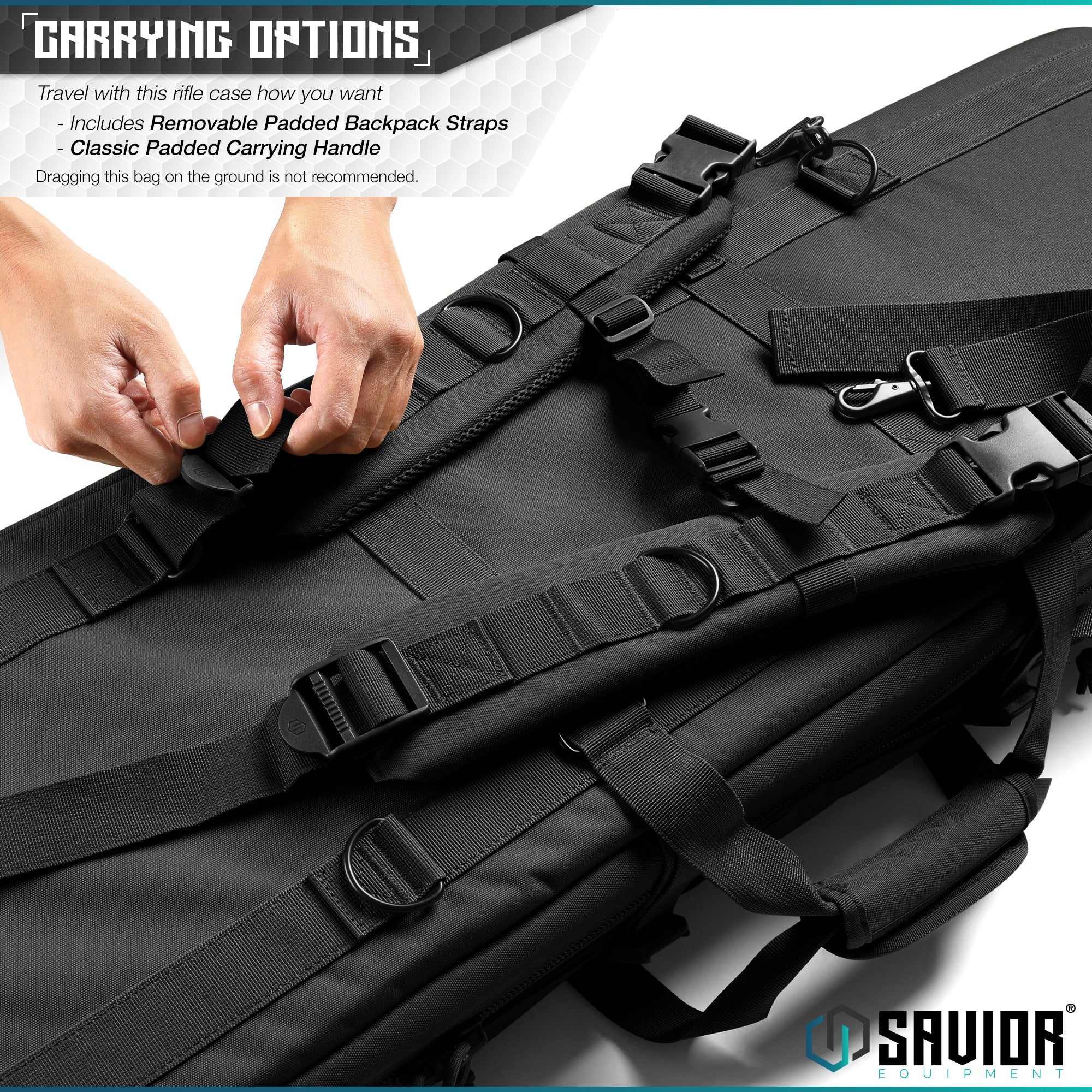 American Classic Double Rifle Bag - 32"/36"/42"/46"/51"/55" - Image 7