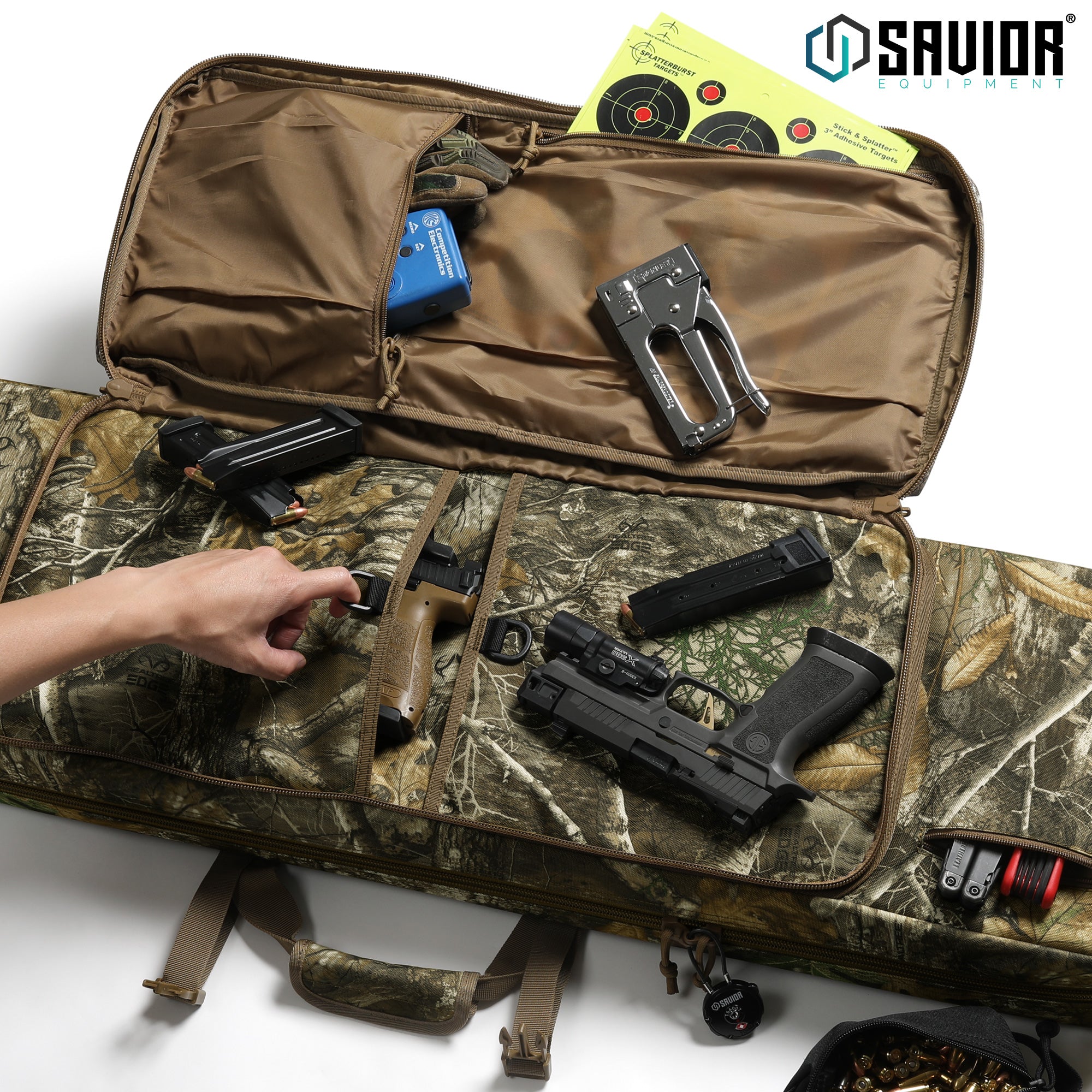 Camo American Classic Double Rifle Bag - 36"/42"/46"/55" - Image 4
