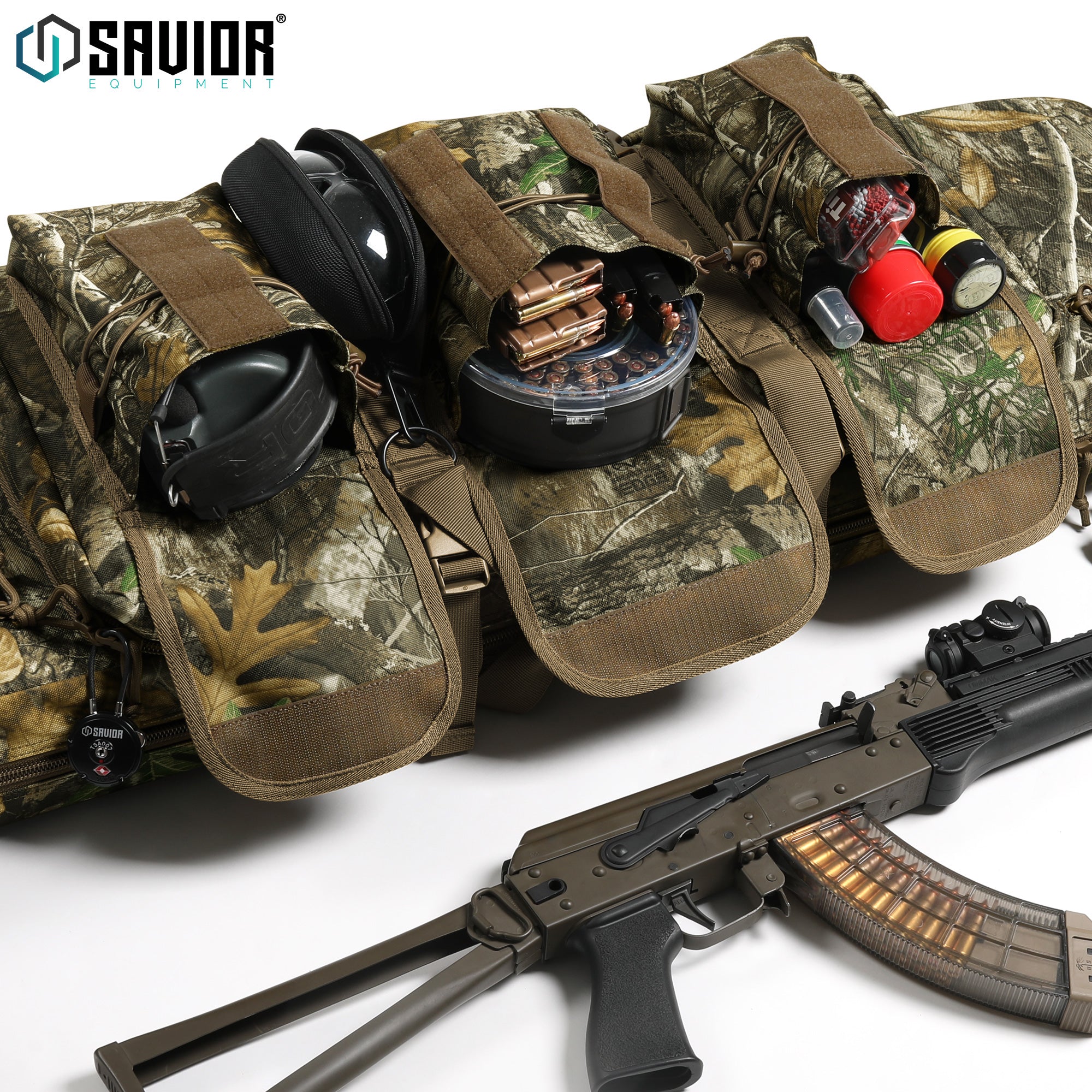 Camo American Classic Double Rifle Bag - 36"/42"/46"/55" - Image 5