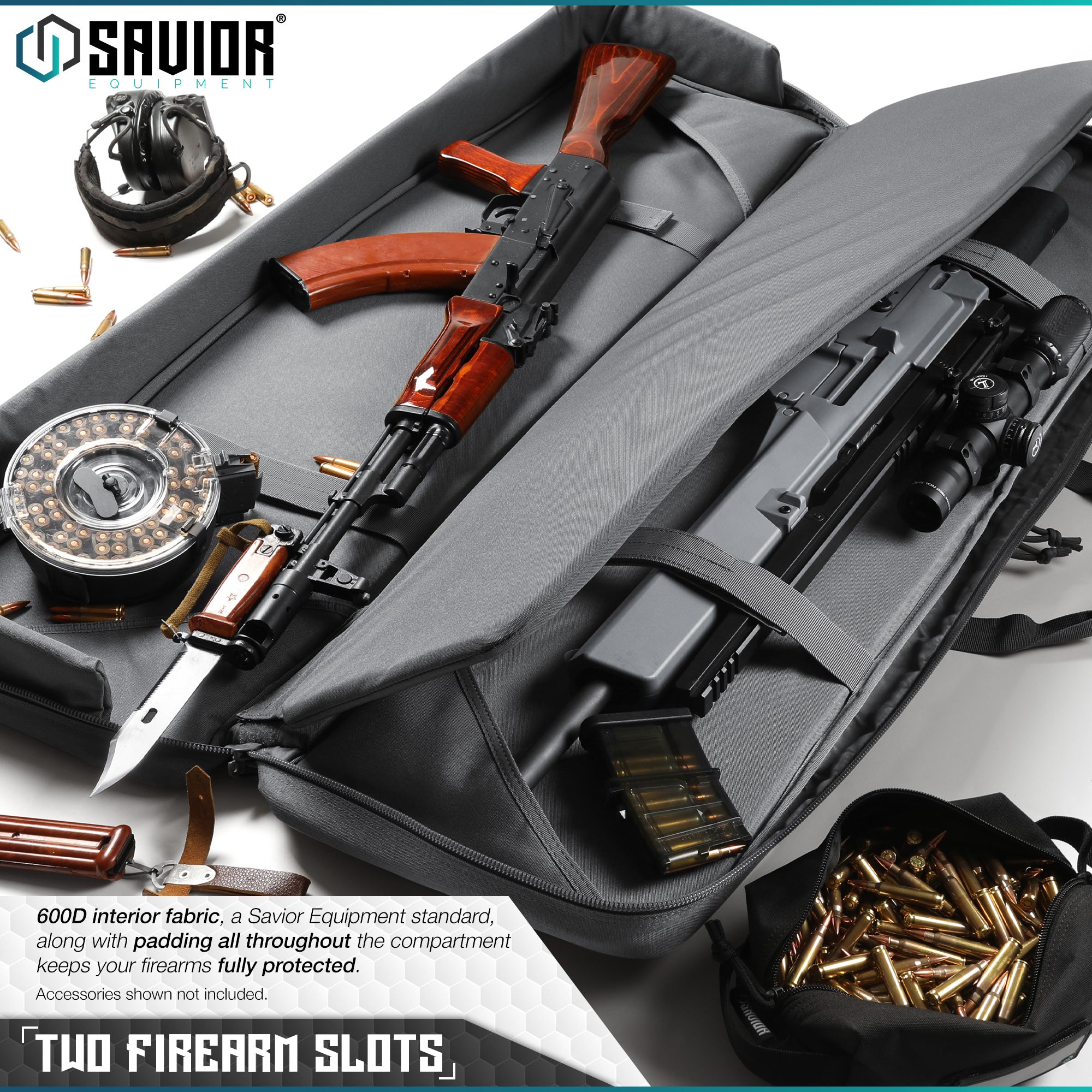 American Classic Double Rifle Bag - 32"/36"/42"/46"/51"/55" - Image 9