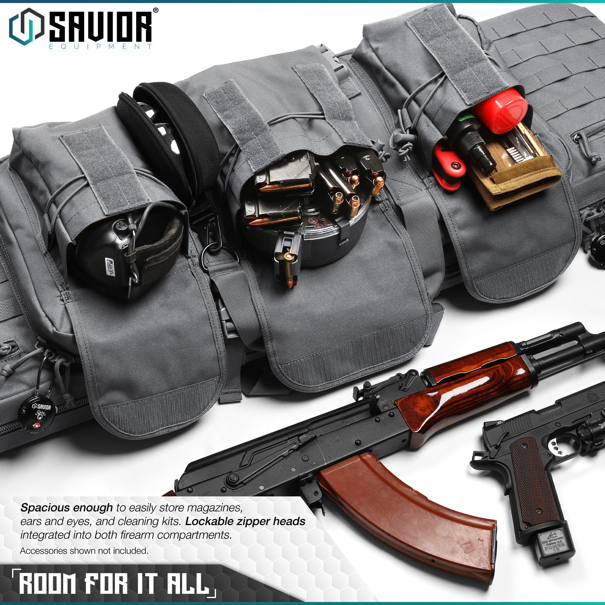 American Classic Double Rifle Bag - 32"/36"/42"/46"/51"/55" - Image 12