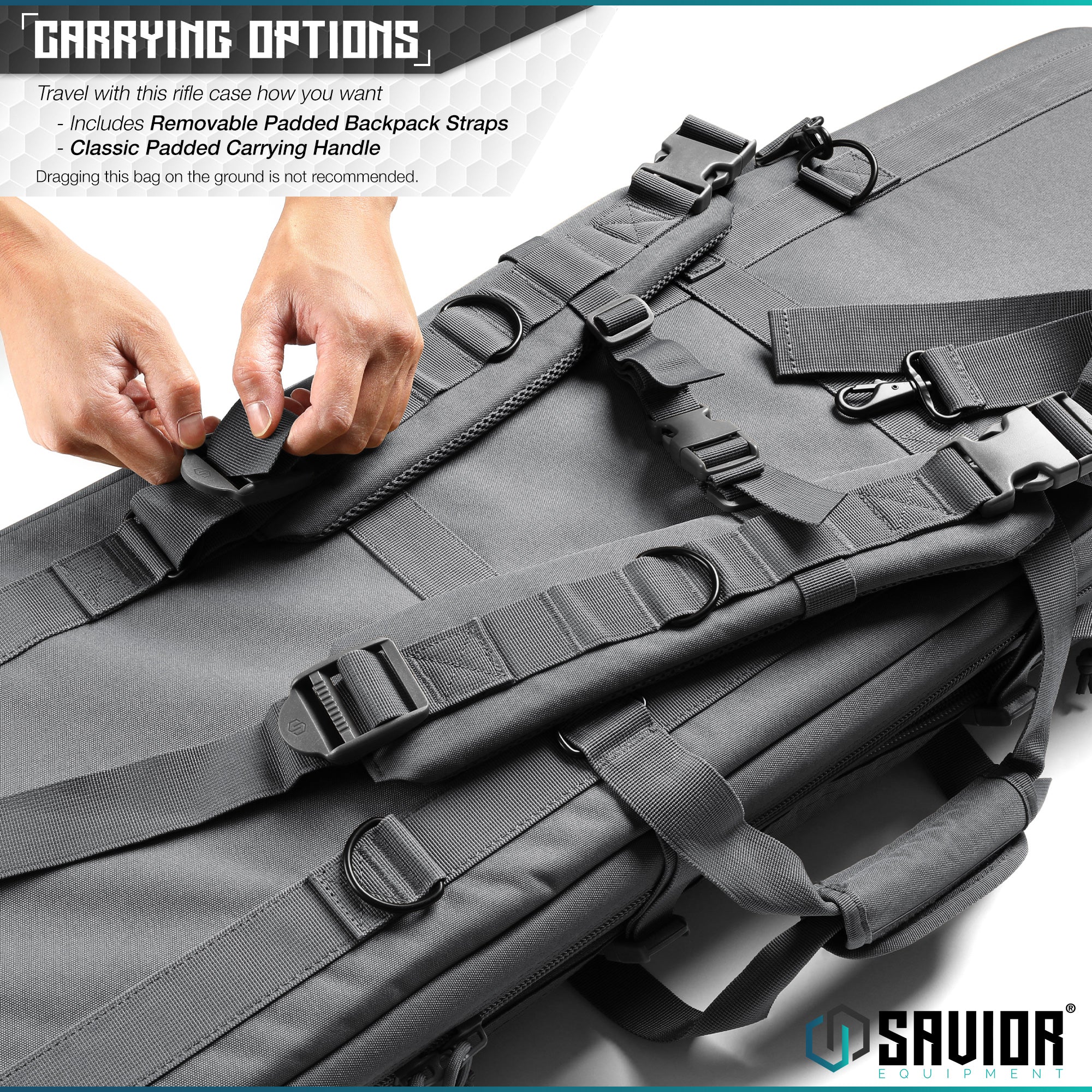 American Classic Double Rifle Bag - 32"/36"/42"/46"/51"/55" - Image 13