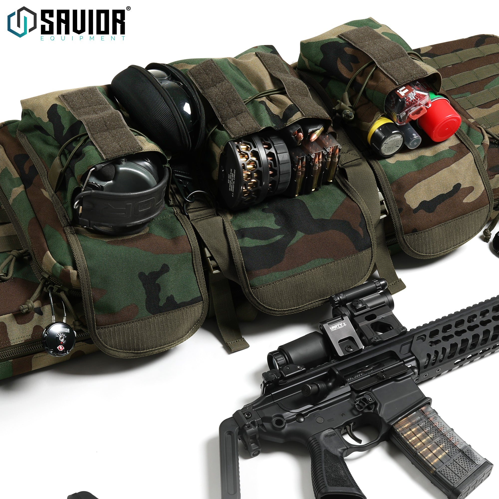 Camo American Classic Double Rifle Bag - 36"/42"/46"/55" - Image 11
