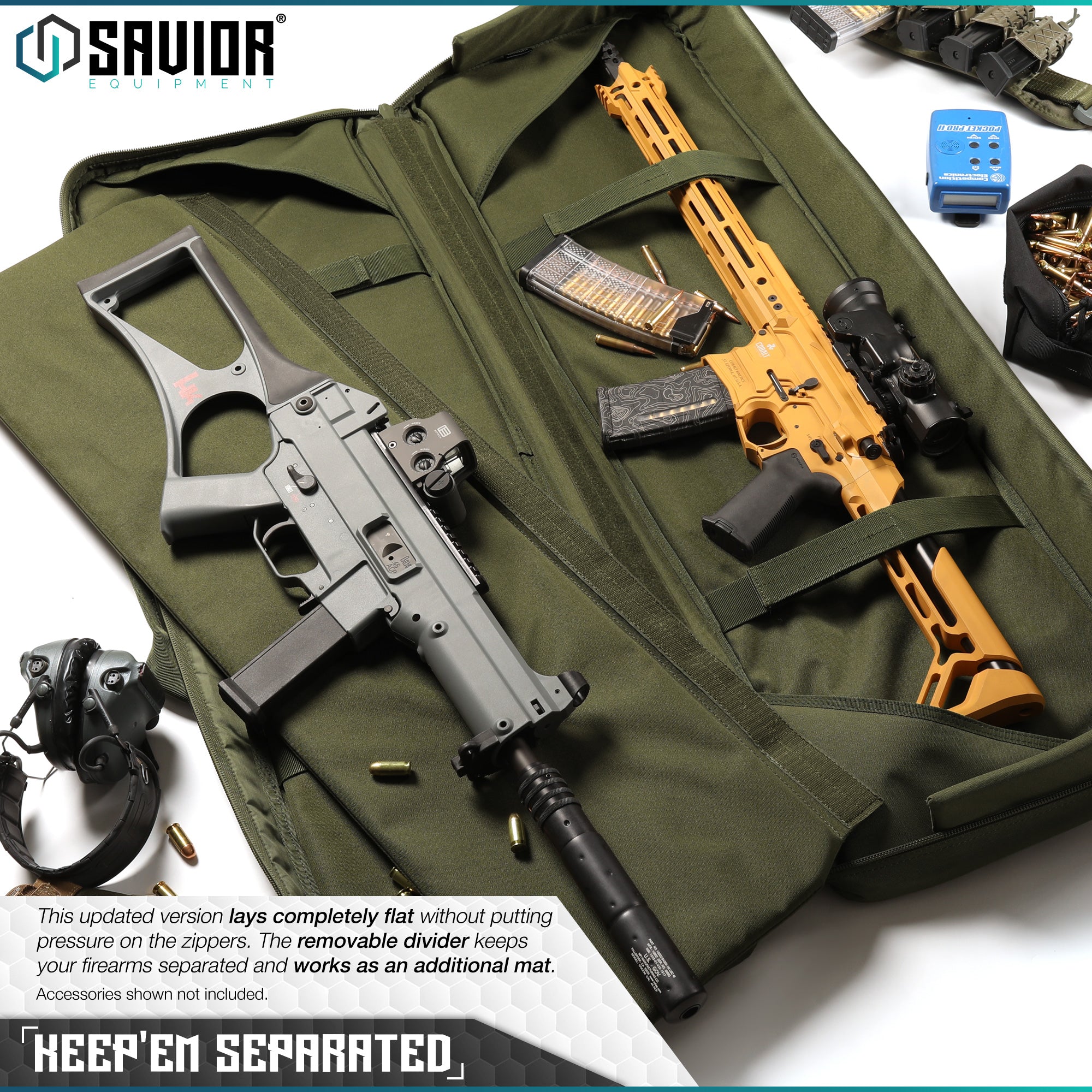American Classic Double Rifle Bag - 32"/36"/42"/46"/51"/55" - Image 16