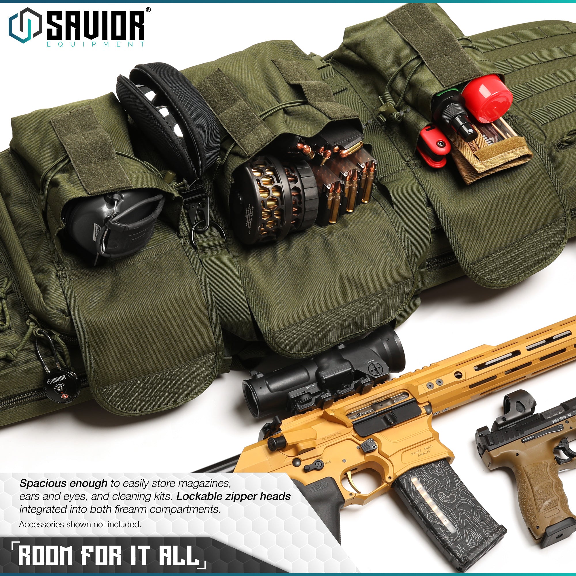 American Classic Double Rifle Bag - 32"/36"/42"/46"/51"/55" - Image 18