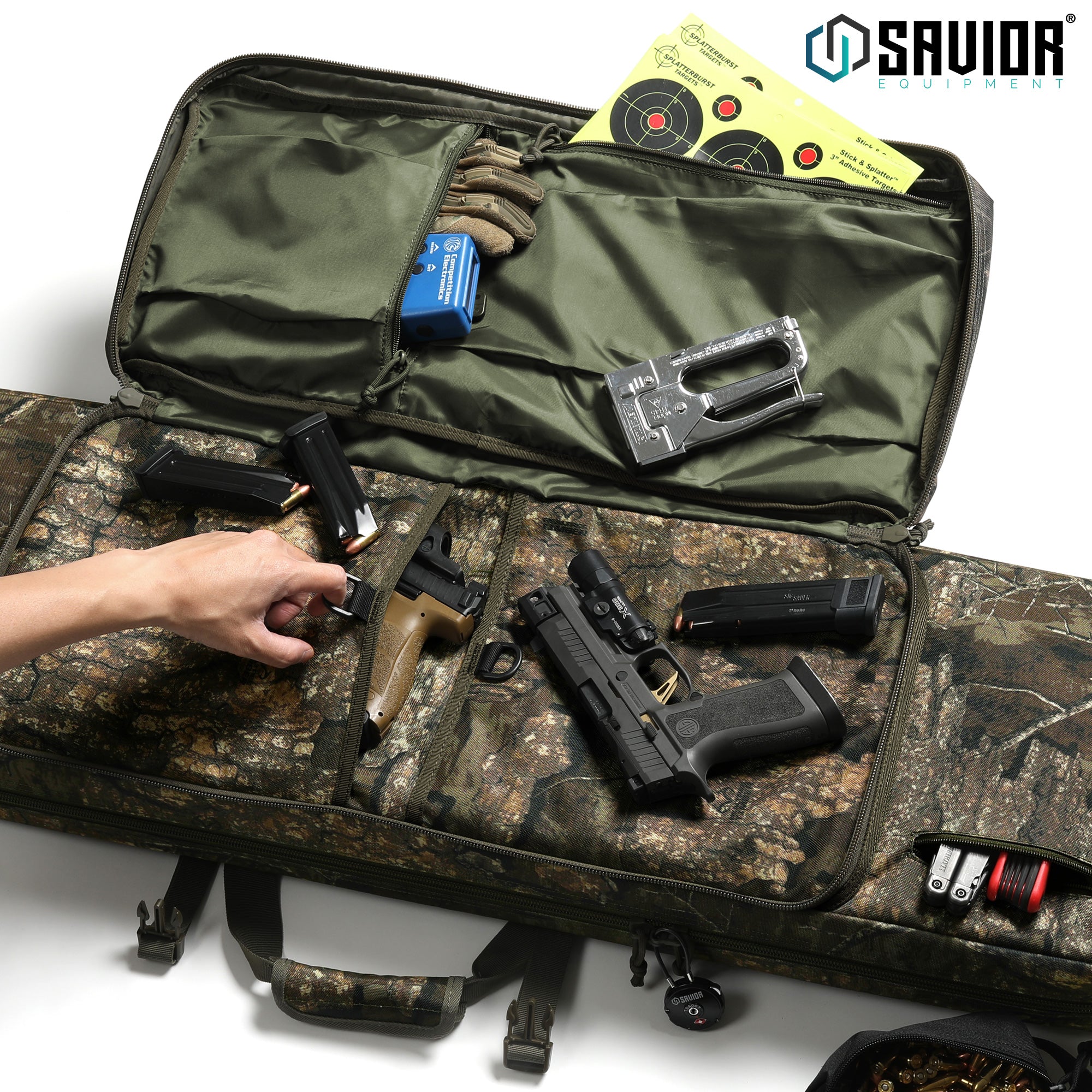 Camo American Classic Double Rifle Bag - 36"/42"/46"/55" - Image 22