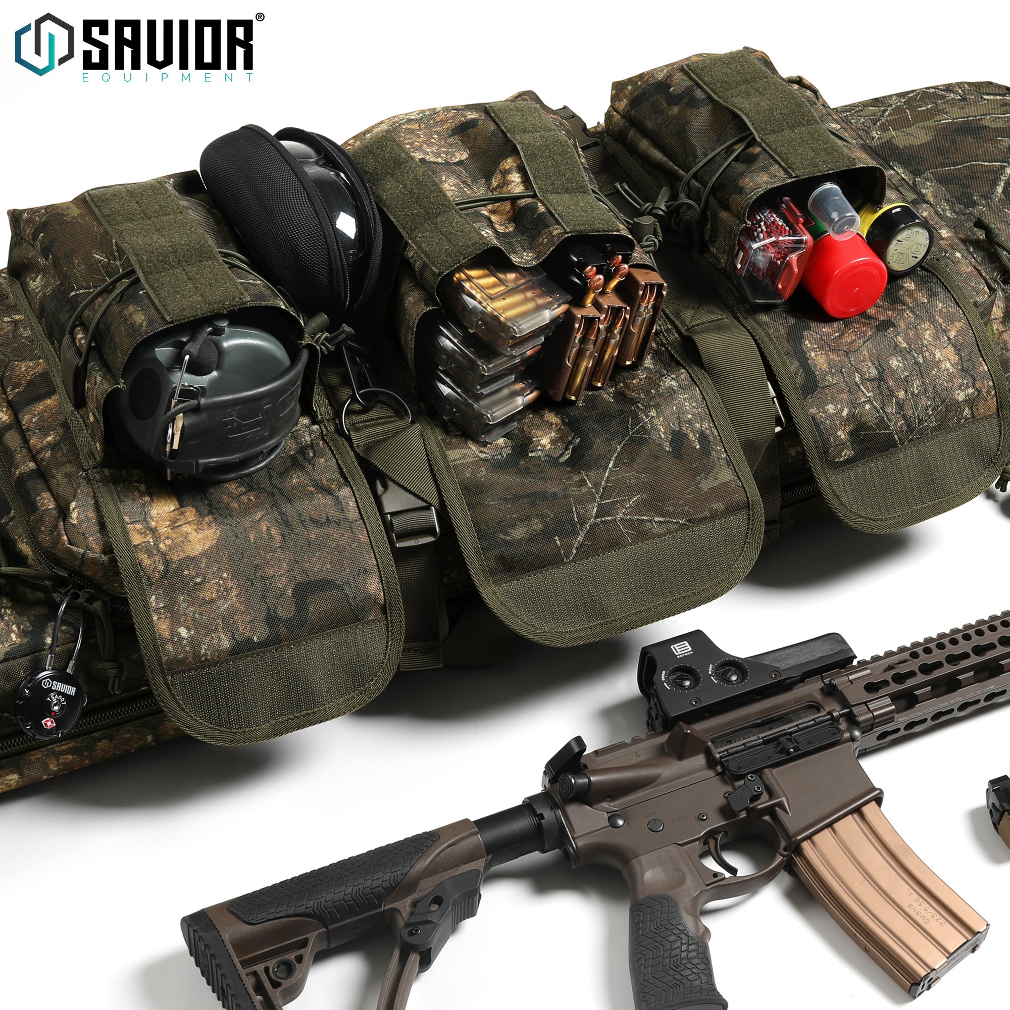 Camo American Classic Double Rifle Bag - 36"/42"/46"/55" - Image 23