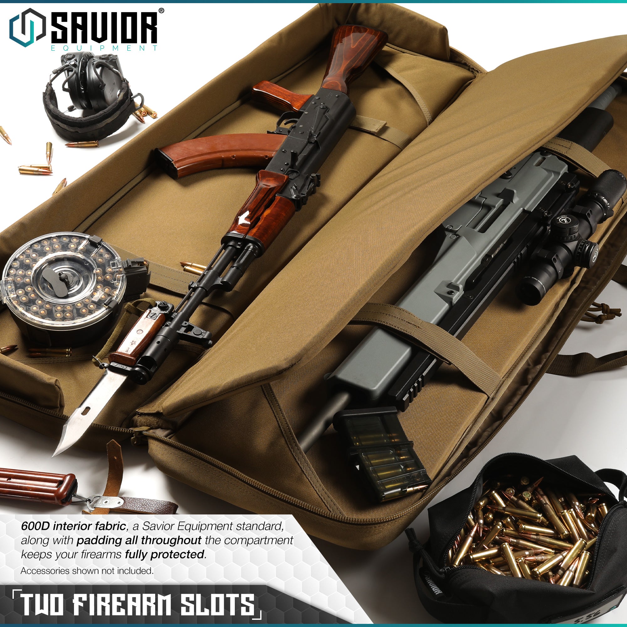 American Classic Double Rifle Bag - 32"/36"/42"/46"/51"/55" - Image 20