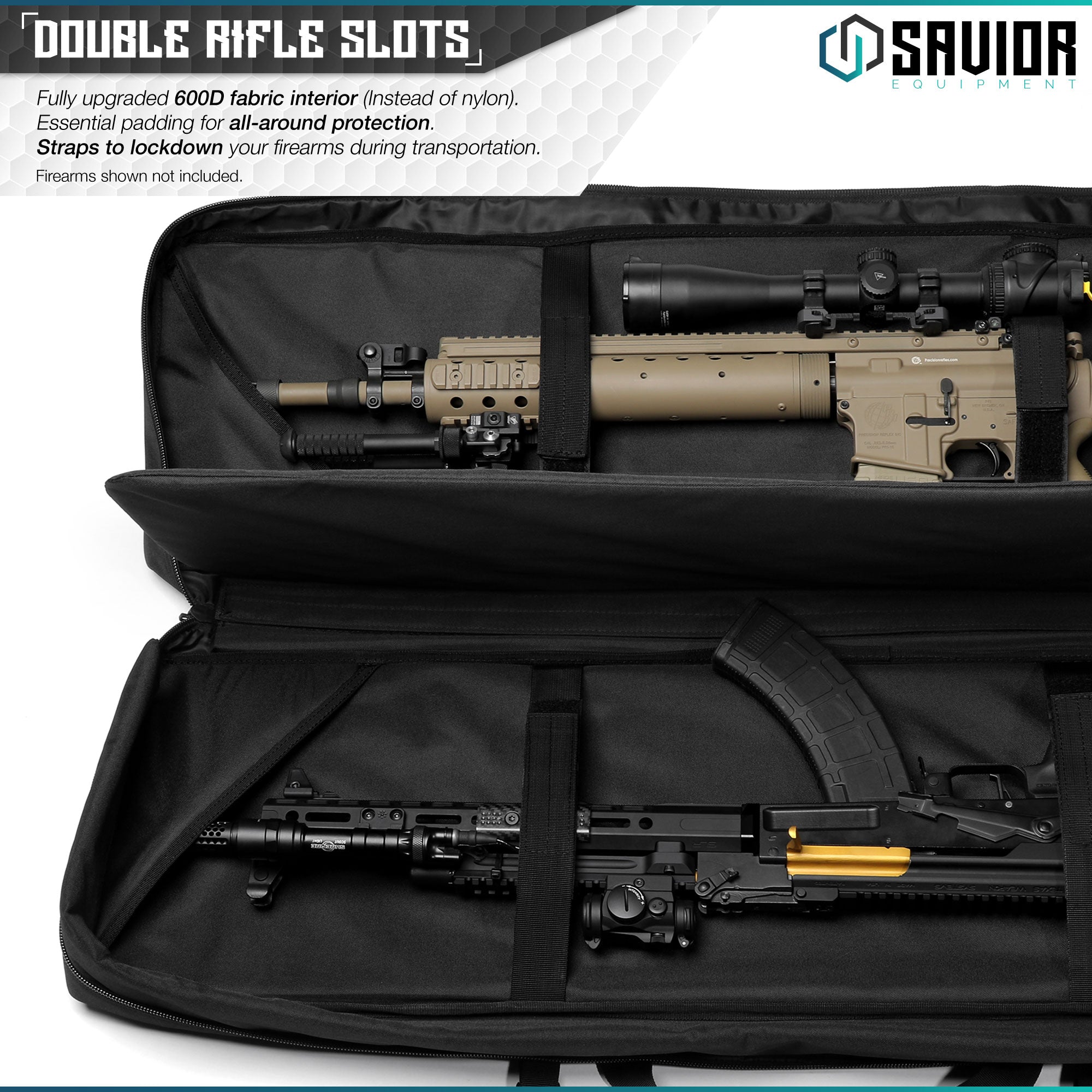 Urban Warfare Double Rifle Bag - 36"/42"/46"/51"/55" - Image 2