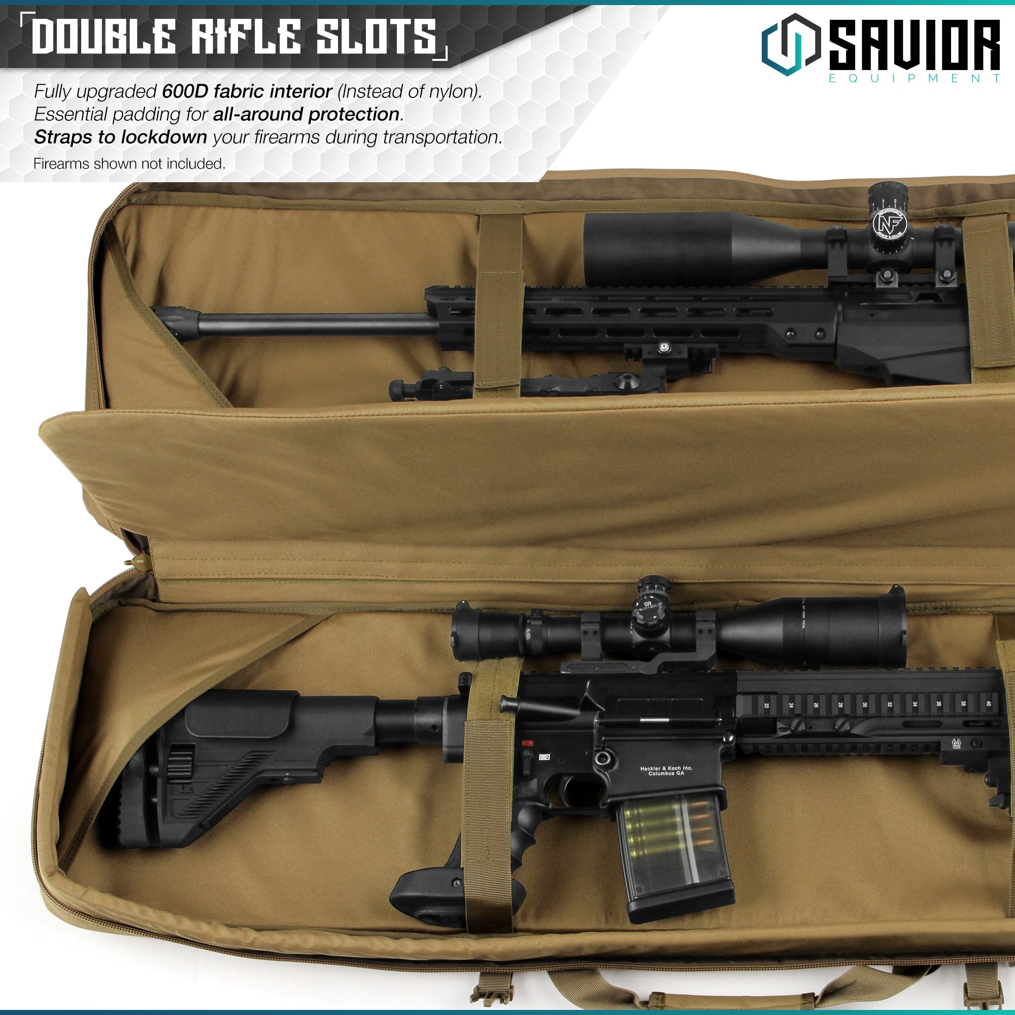Urban Warfare Double Rifle Bag - 36"/42"/46"/51"/55" - Image 20