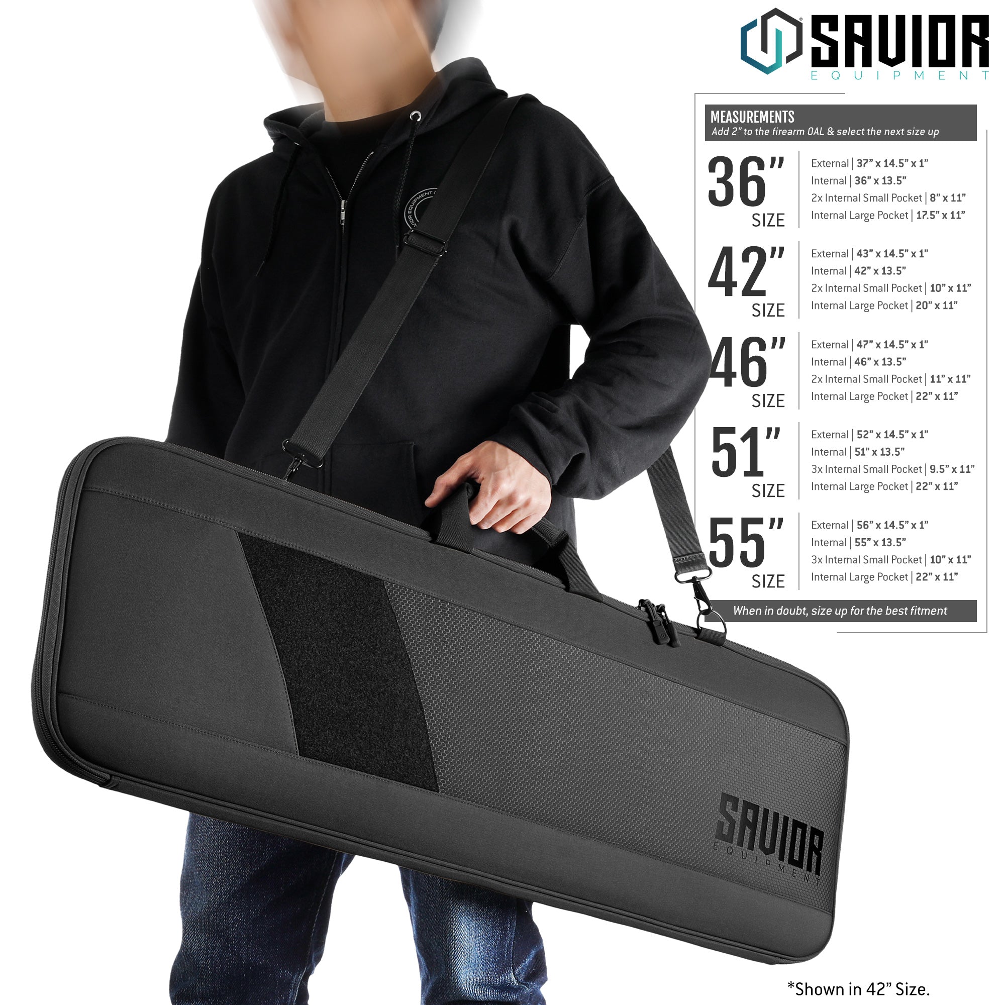 Specialist Single Rifle Case - 36"/42"/46"/51"/55" - Image 8