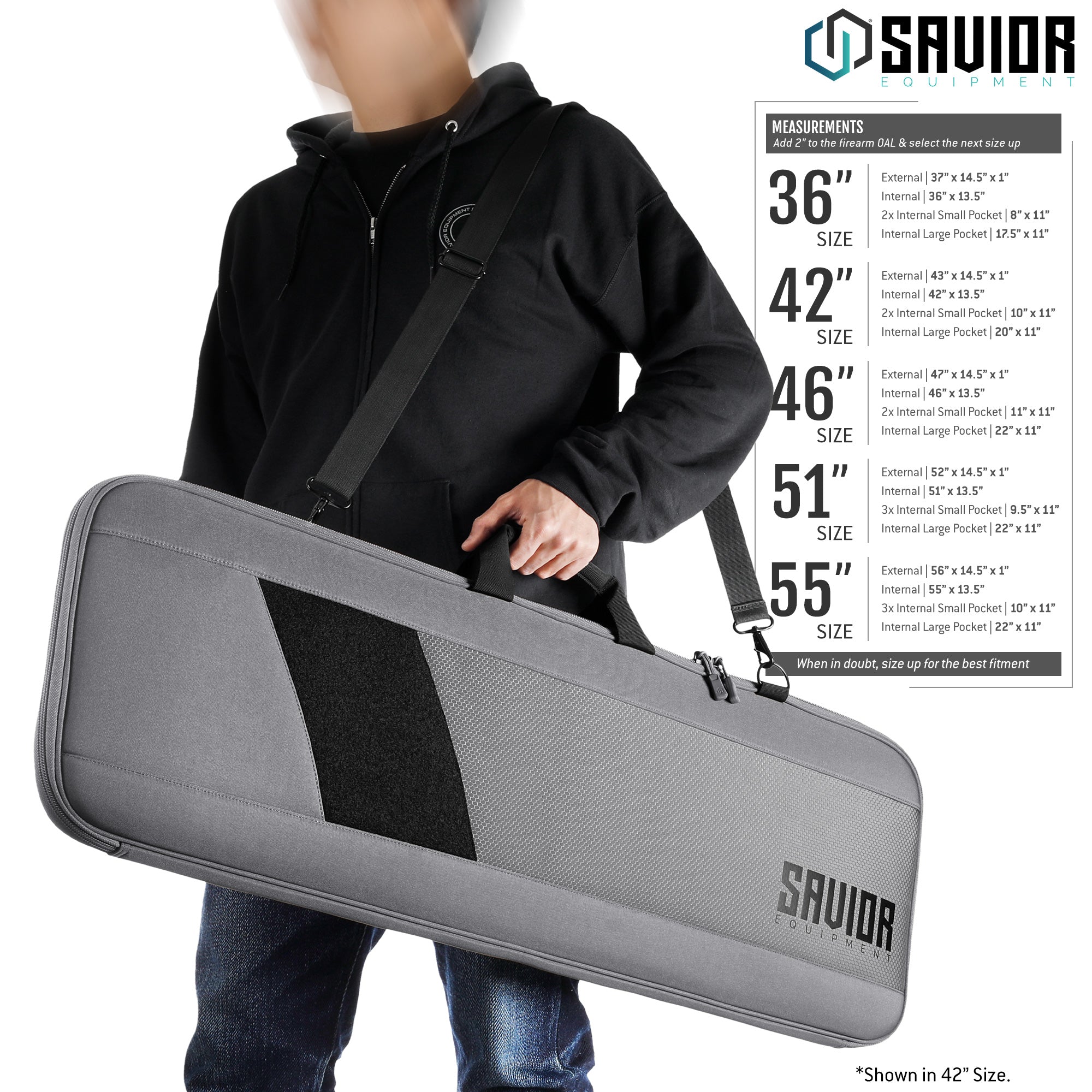 Specialist Single Rifle Case - 36"/42"/46"/51"/55" - Image 15