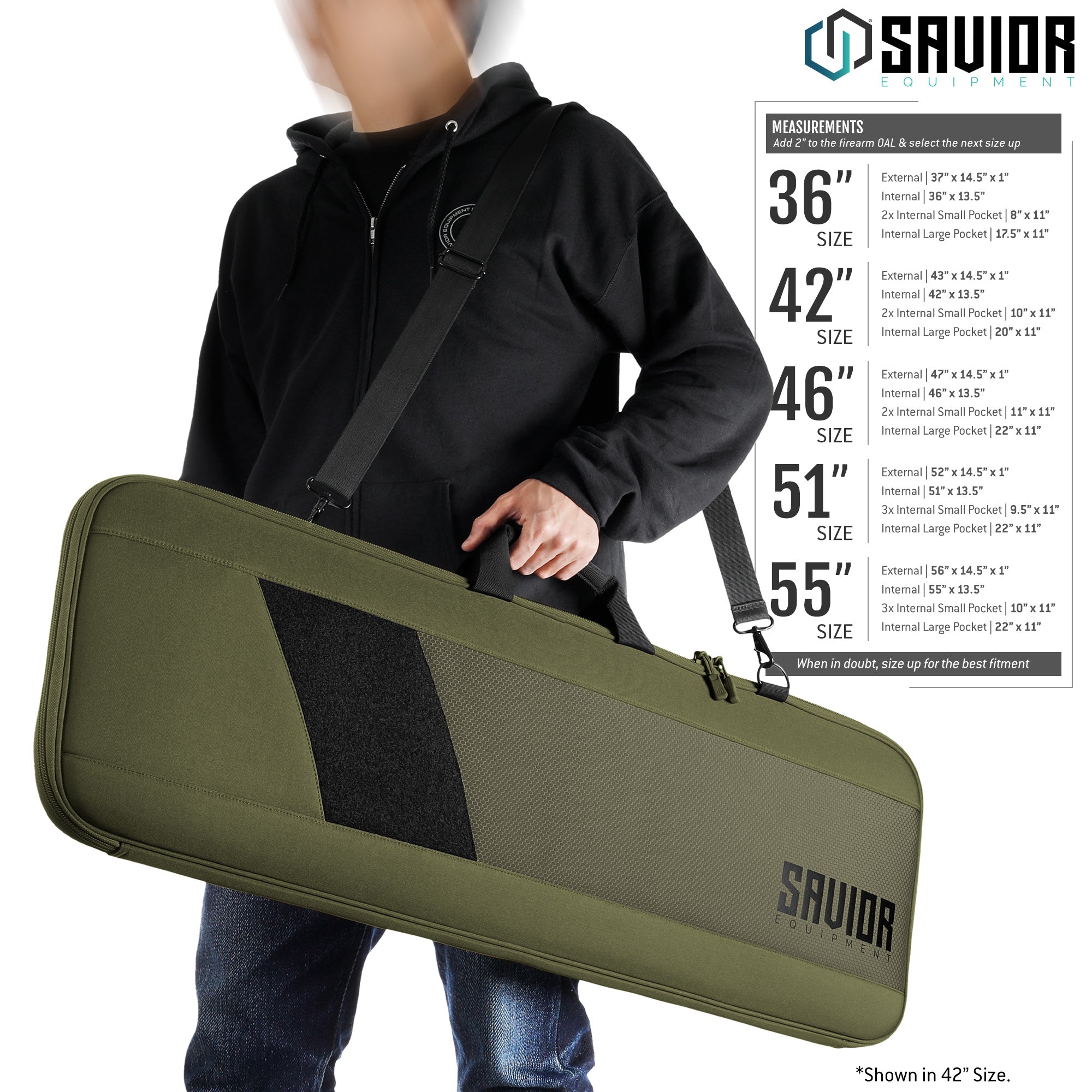 Specialist Single Rifle Case - 36"/42"/46"/51"/55" - Image 21