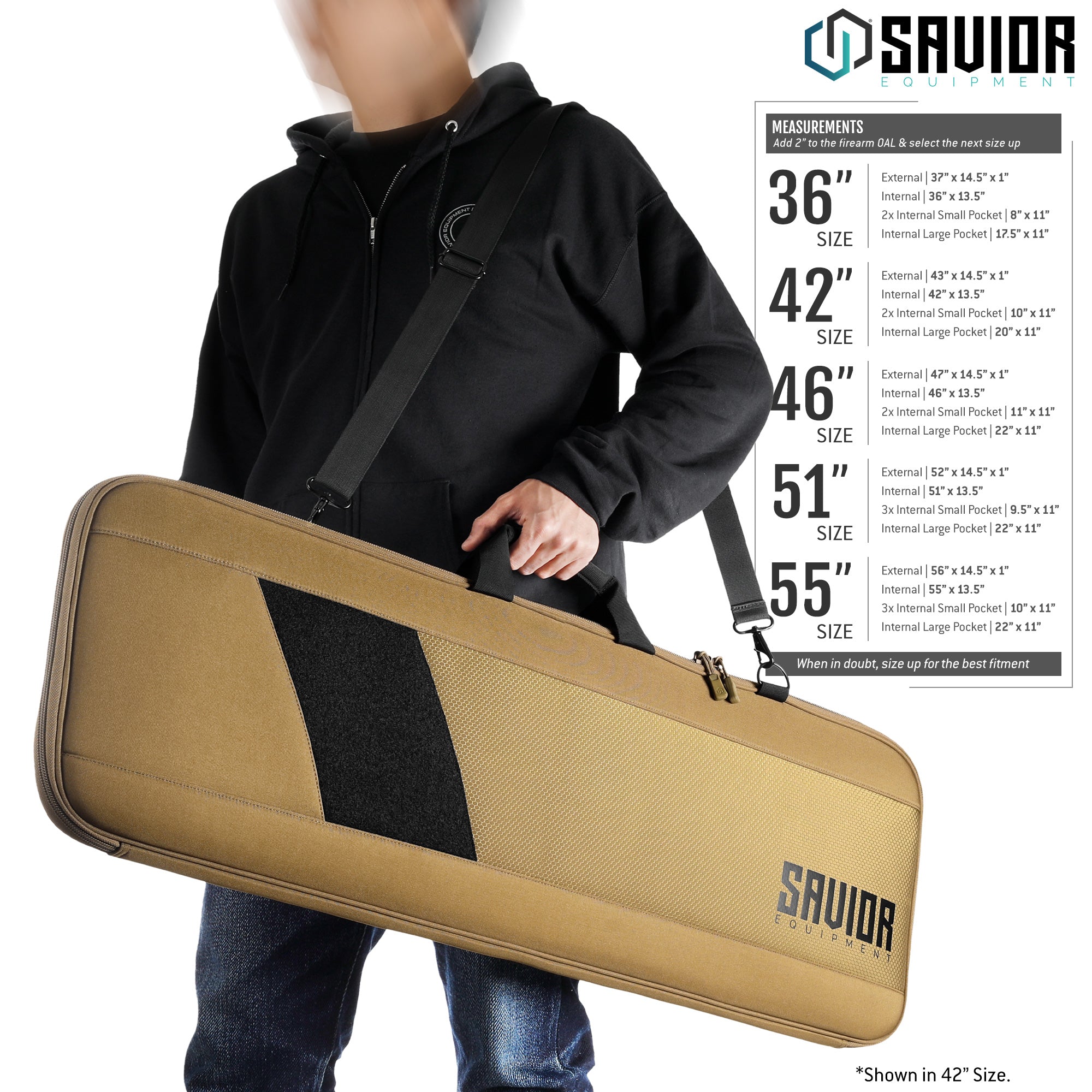 Specialist Single Rifle Case - 36"/42"/46"/51"/55" - Image 28