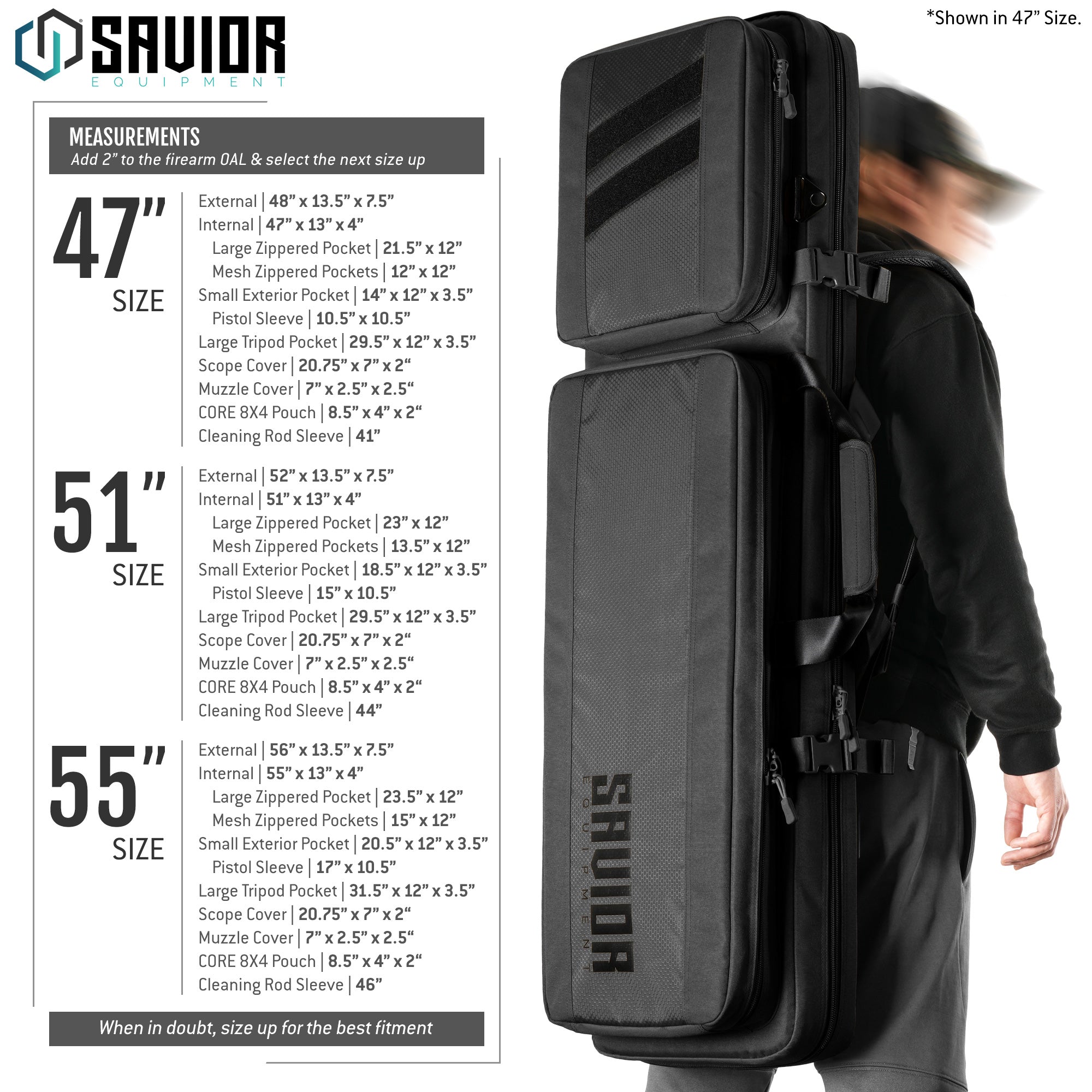 Specialist LRP Rifle Case - 47"/51"/55" - Image 8
