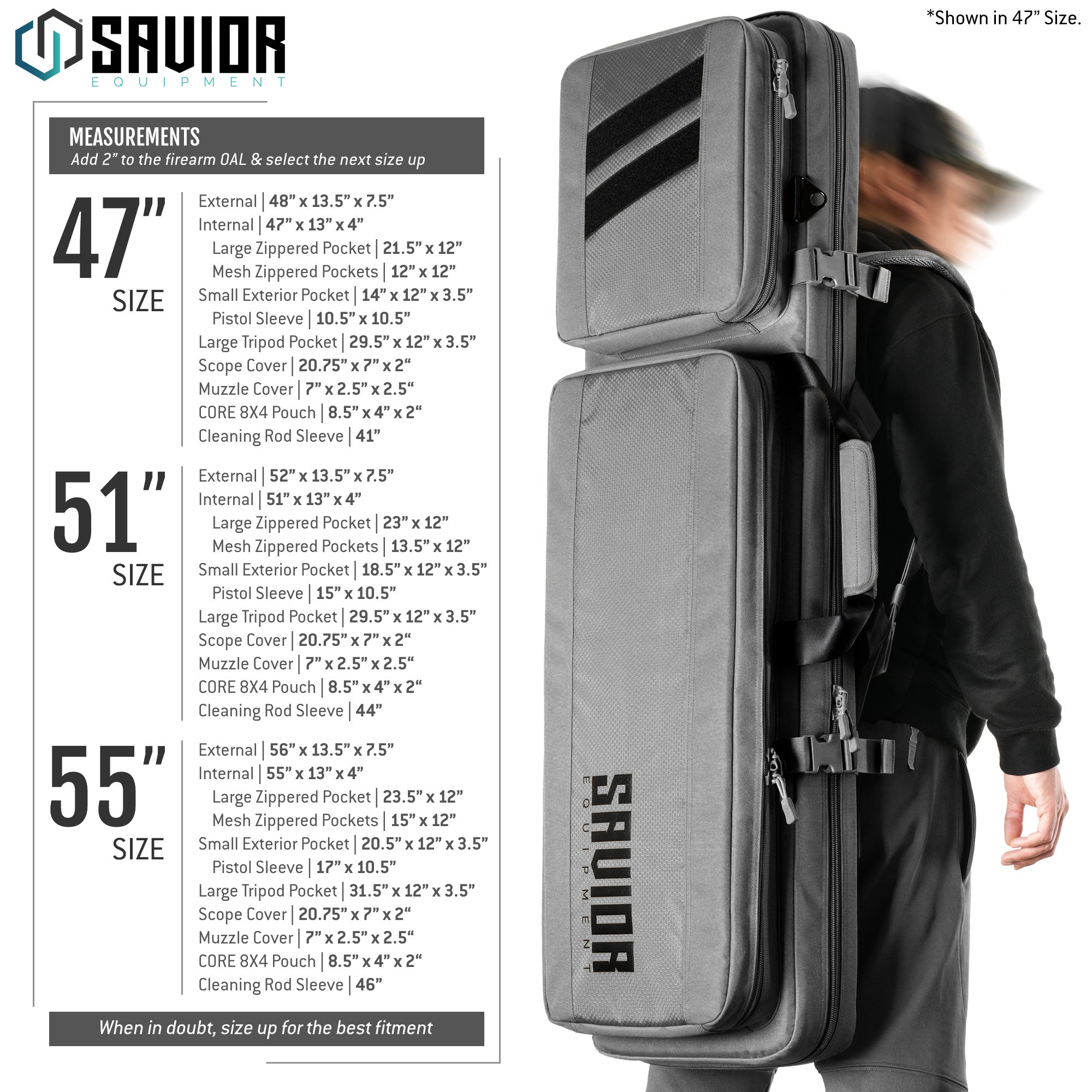 Specialist LRP Rifle Case - 47"/51"/55" - Image 16