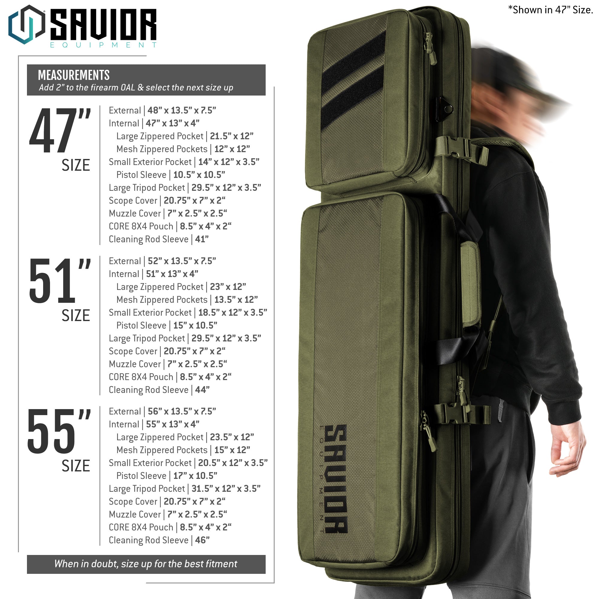 Specialist LRP Rifle Case - 47"/51"/55" - Image 24