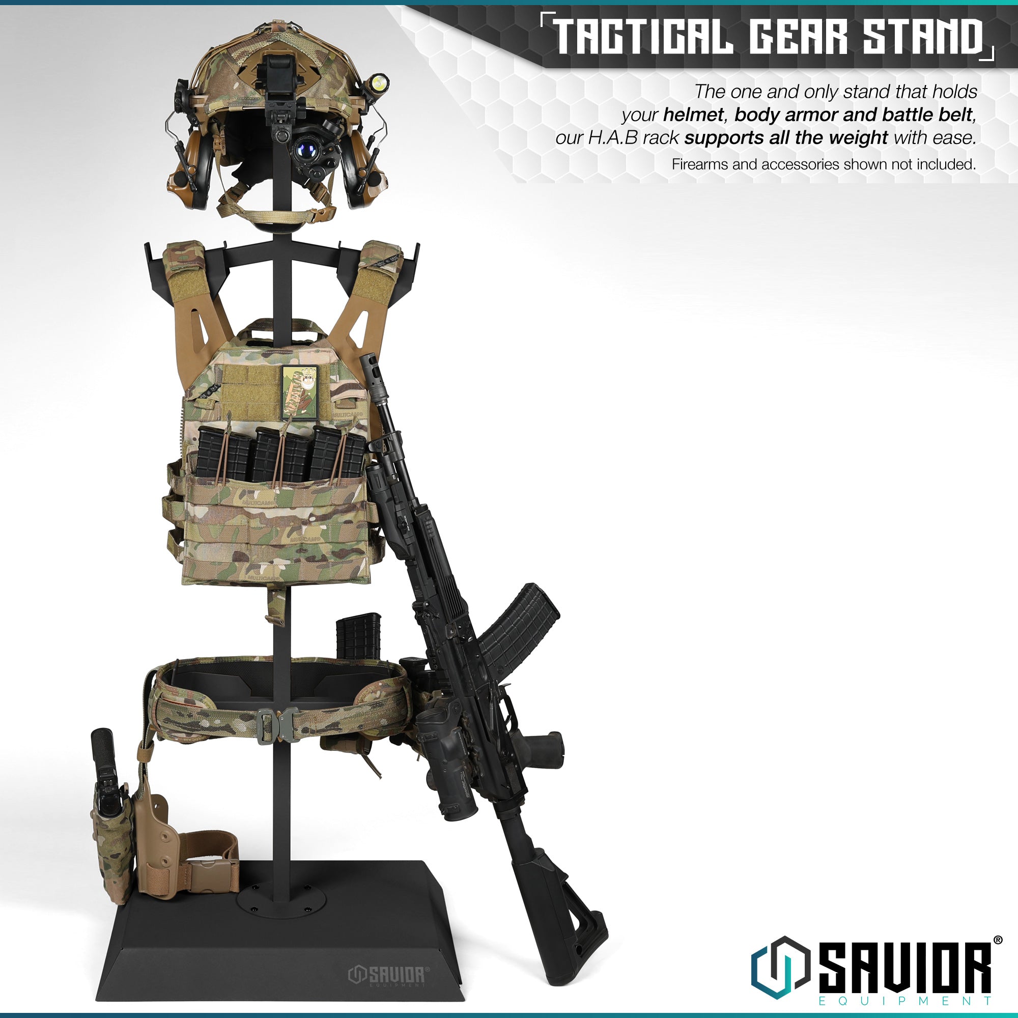 H.A.B Rack - Tactical Gear Stand - Image 2
