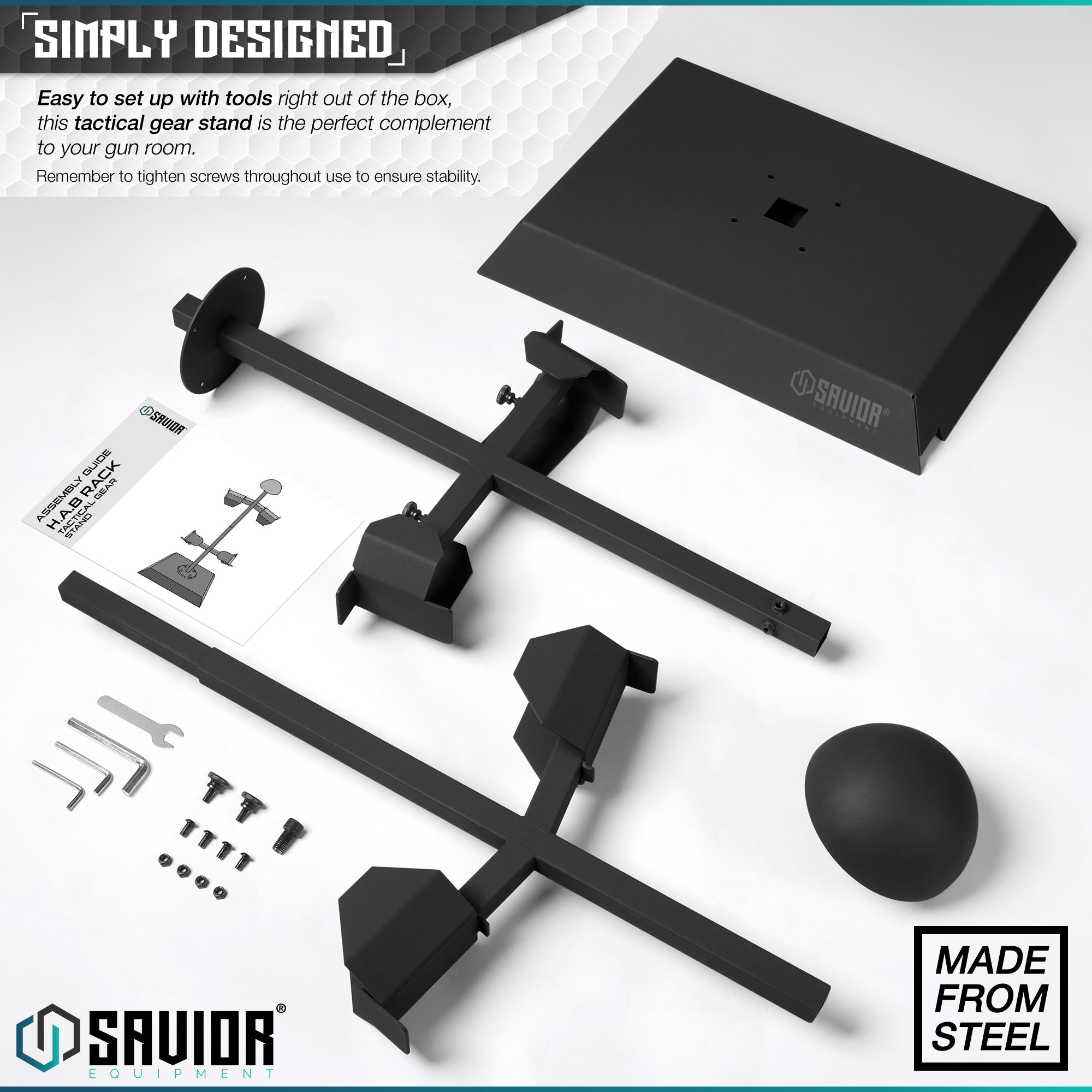 H.A.B Rack - Tactical Gear Stand - Image 6