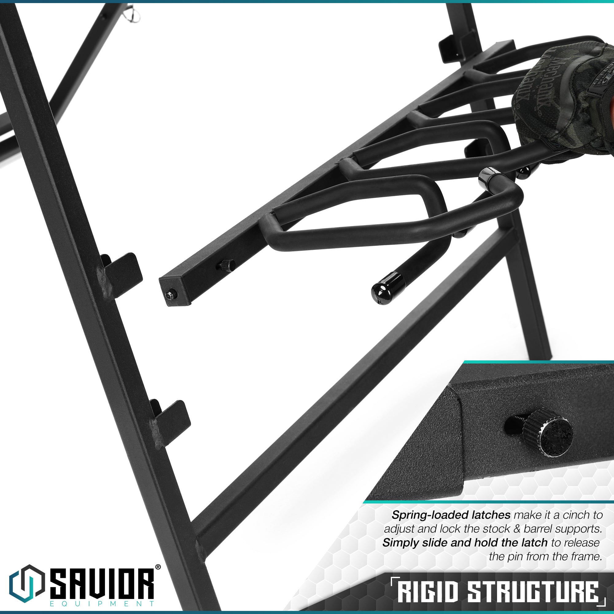 Shorty Rifle Rack - 9 Slots - Image 4