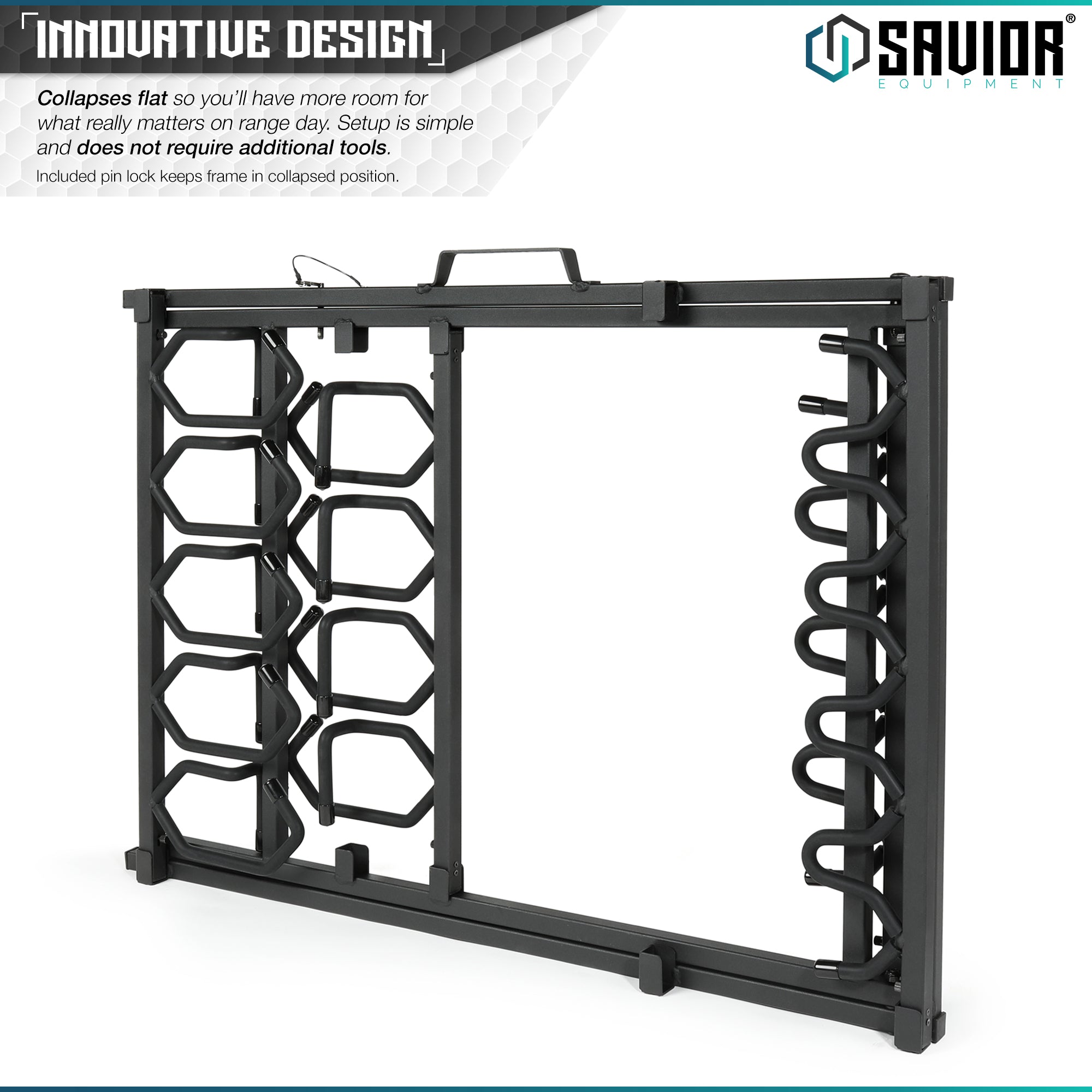 Shorty Rifle Rack - 9 Slots - Image 6