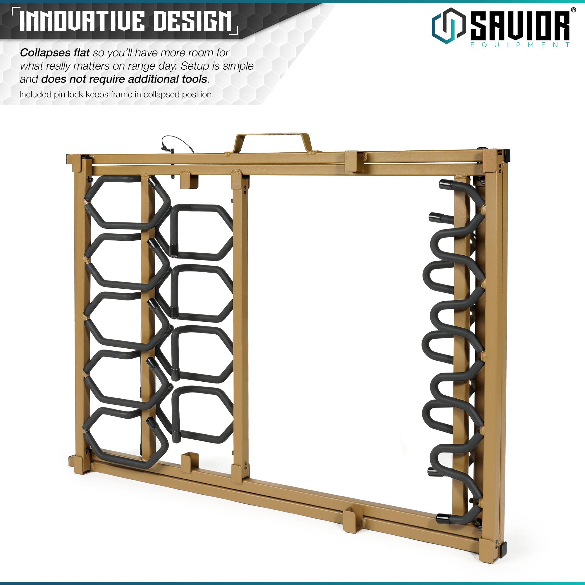 Shorty Rifle Rack - 9 Slots - Image 12